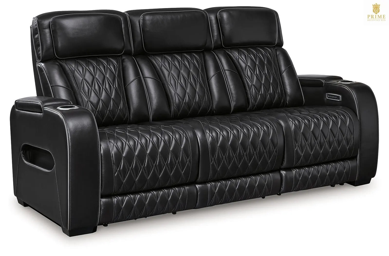 Boyington - 2 Pc. - Power Reclining Sofa And Loveseat - Black