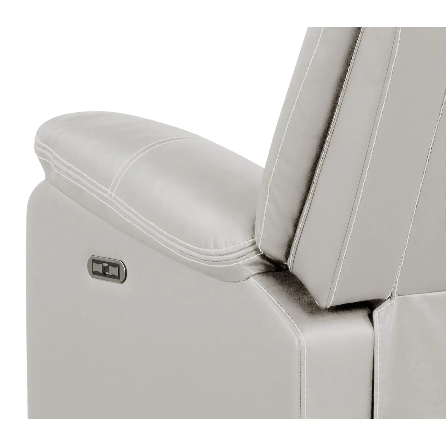 Challenger - LED Power Recliner Chair Unique Piece Furniture