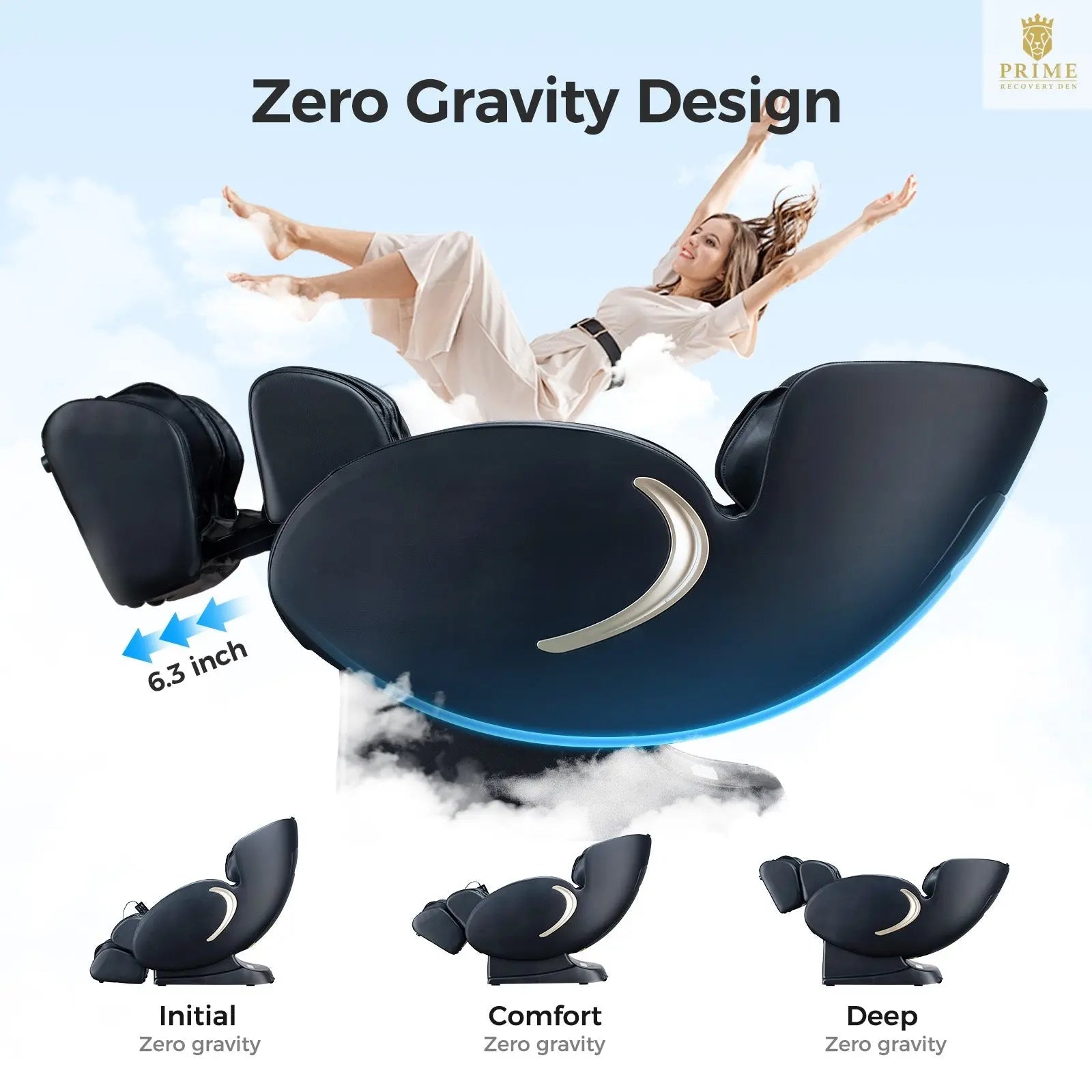 BOSSCARE 3D Zero Gravity Massage Chair