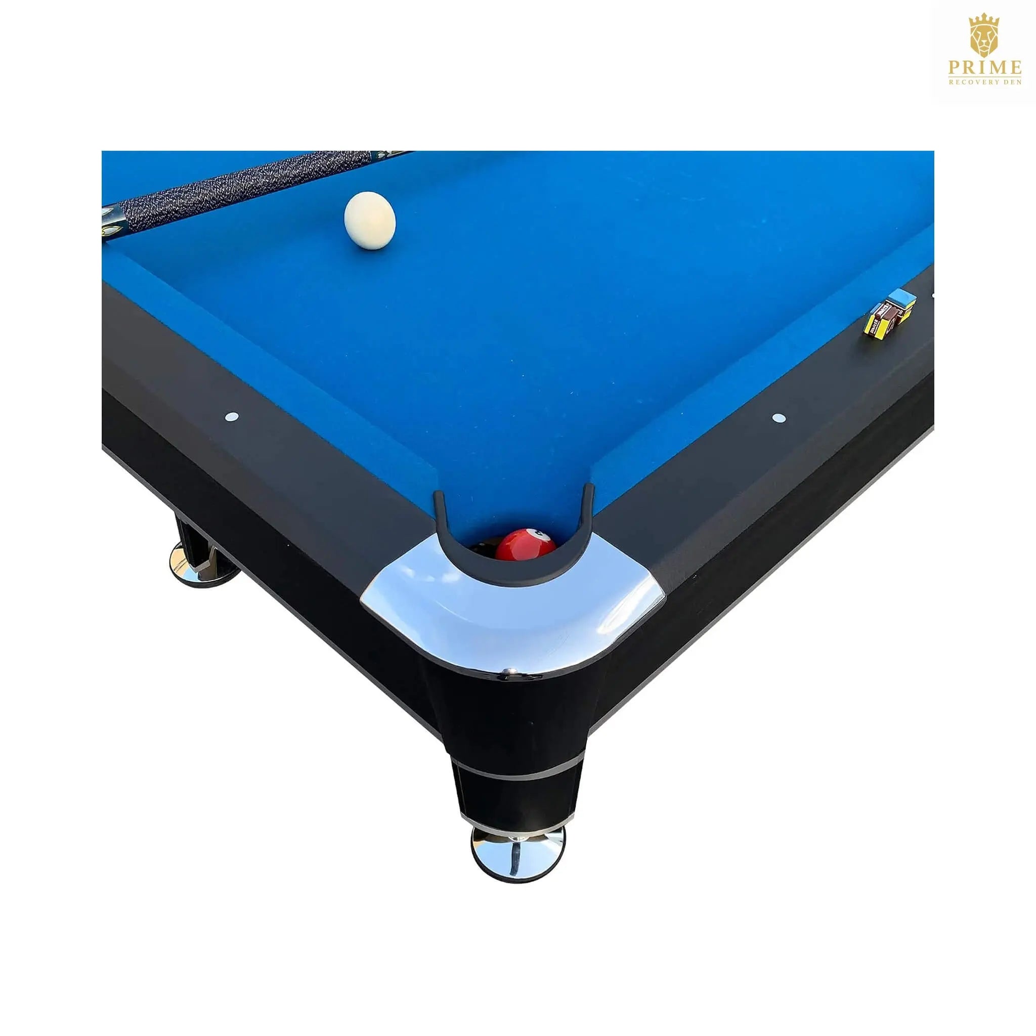 8-Foot Professional Blue Billiard Pool Table With Cues And Balls (SAK31628) SAKSBY WHOLESALE