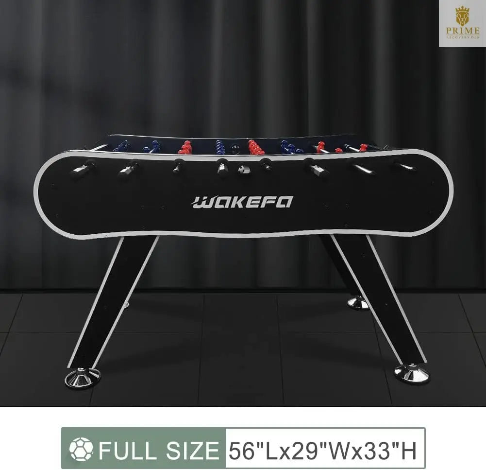 Competition Foosball Table – 56" Adult Size, 2 Balls & Drink Holders