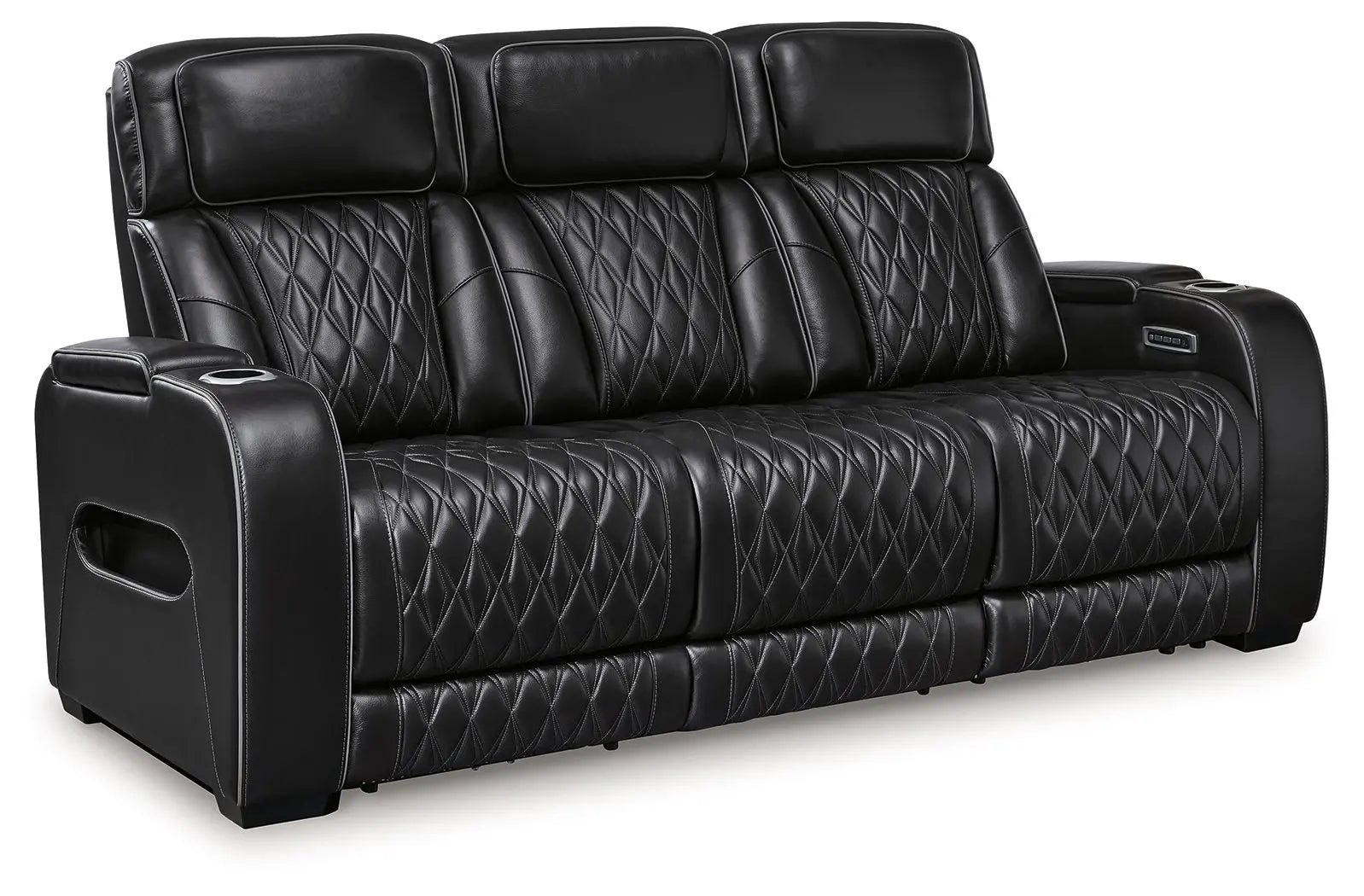 Boyington - Power Reclining Sofa With Adj Headrest Unique Piece Furniture