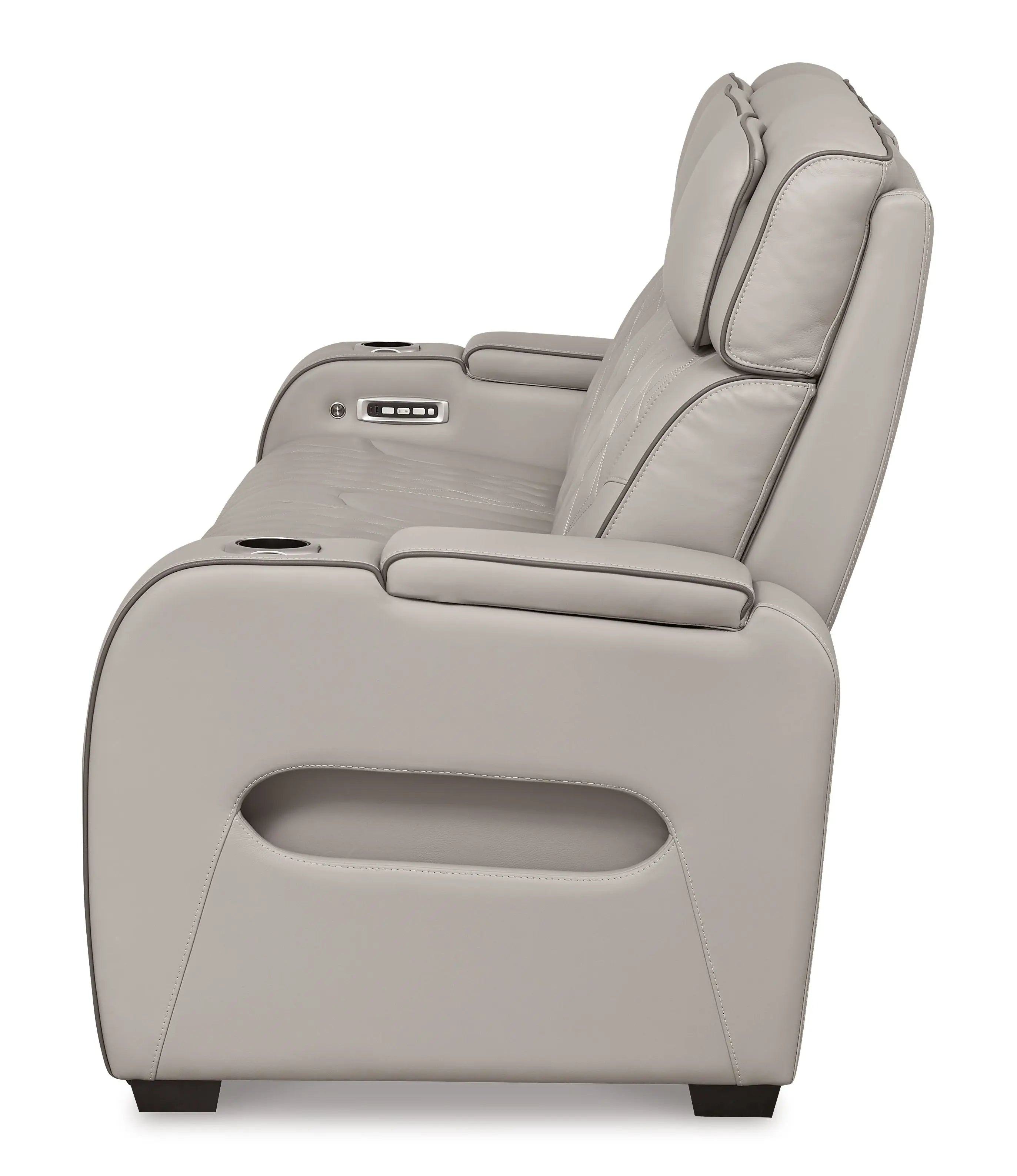 Boyington - Power Reclining Sofa With Adj Headrest Unique Piece Furniture