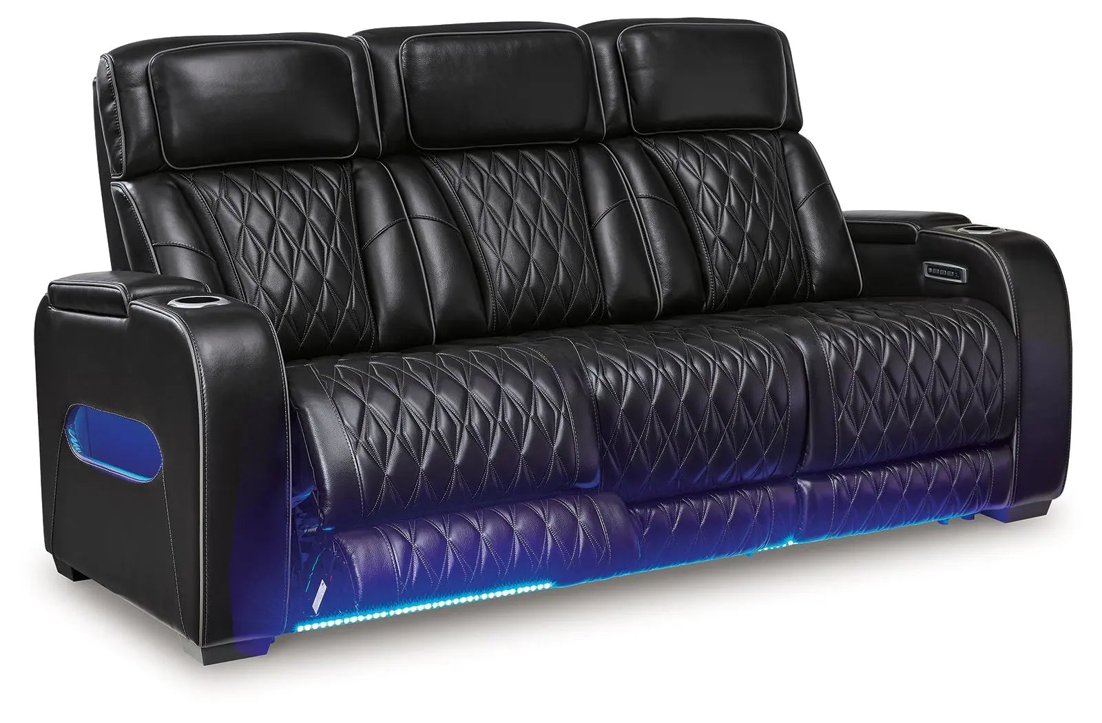 Boyington - Power Reclining Sofa With Adj Headrest Unique Piece Furniture