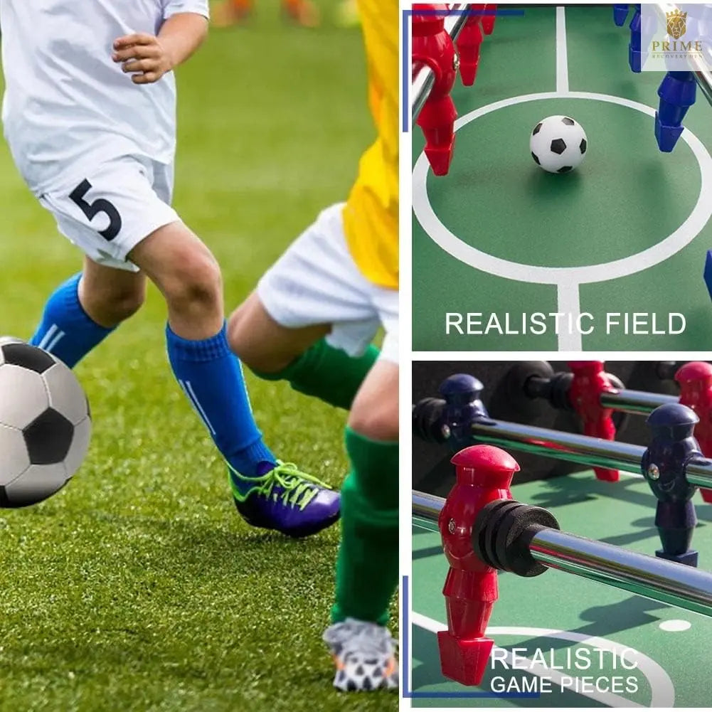 Competition Foosball Table – 56" Adult Size, 2 Balls & Drink Holders