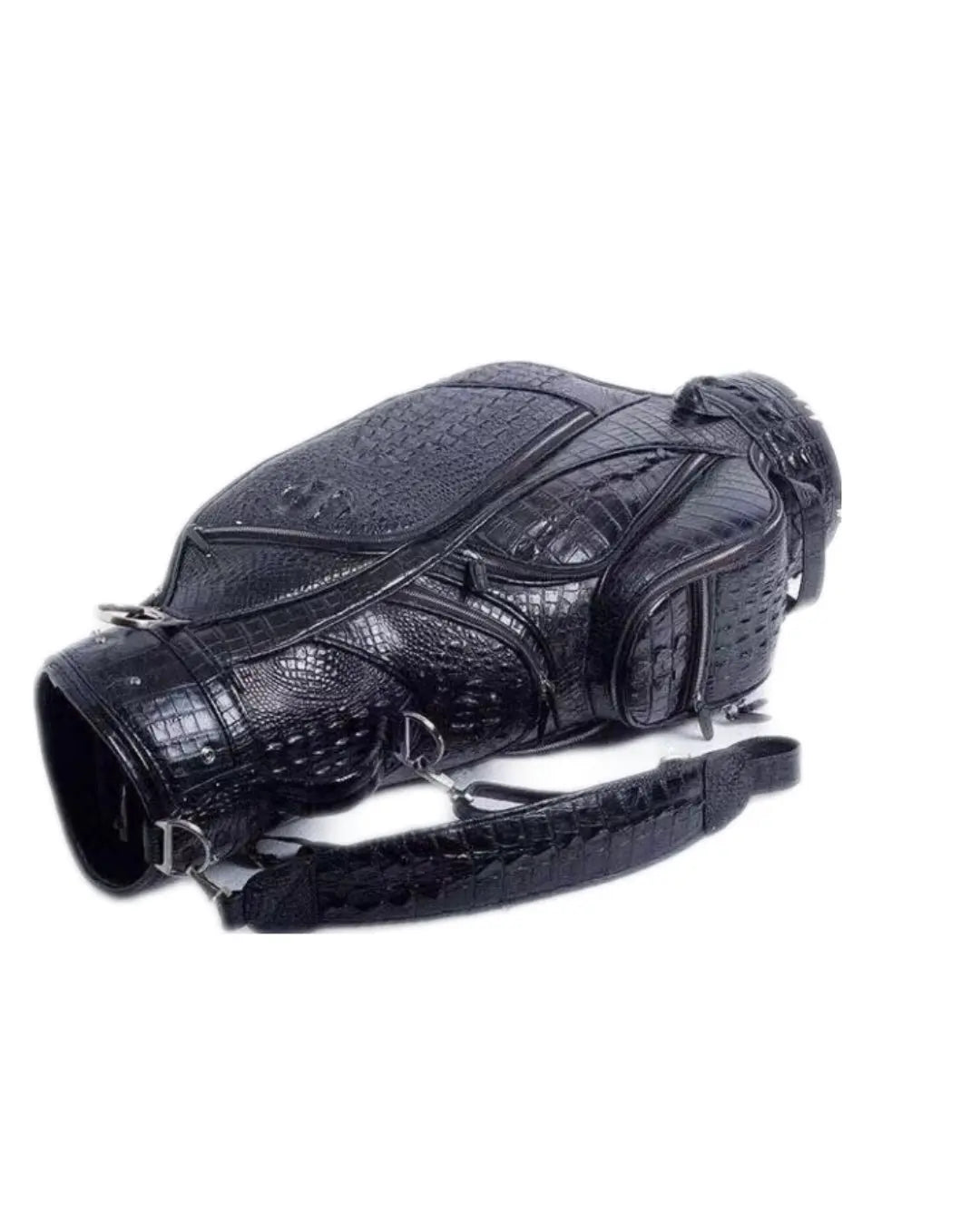 Luxury Crocodile Skin Leather Golf Bag Men's donjohnbyvictoriacharles