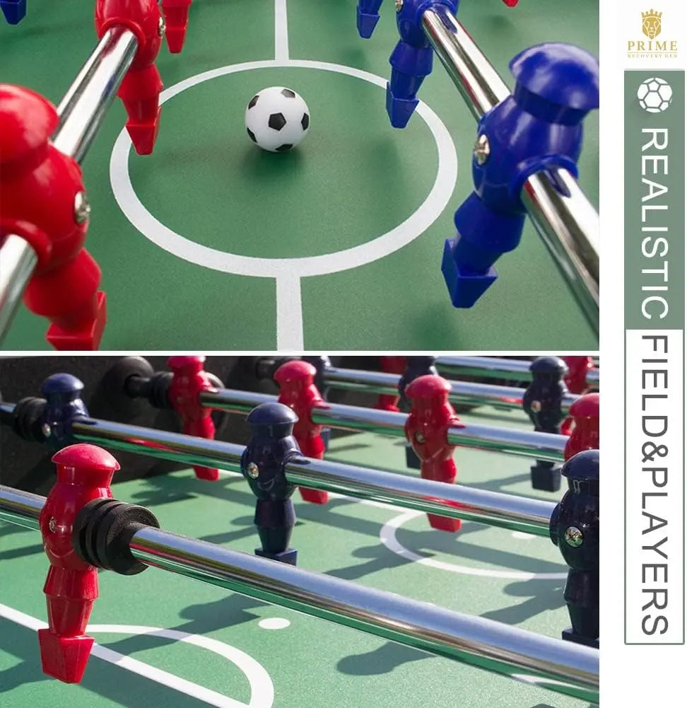 Competition Foosball Table – 56" Adult Size, 2 Balls & Drink Holders