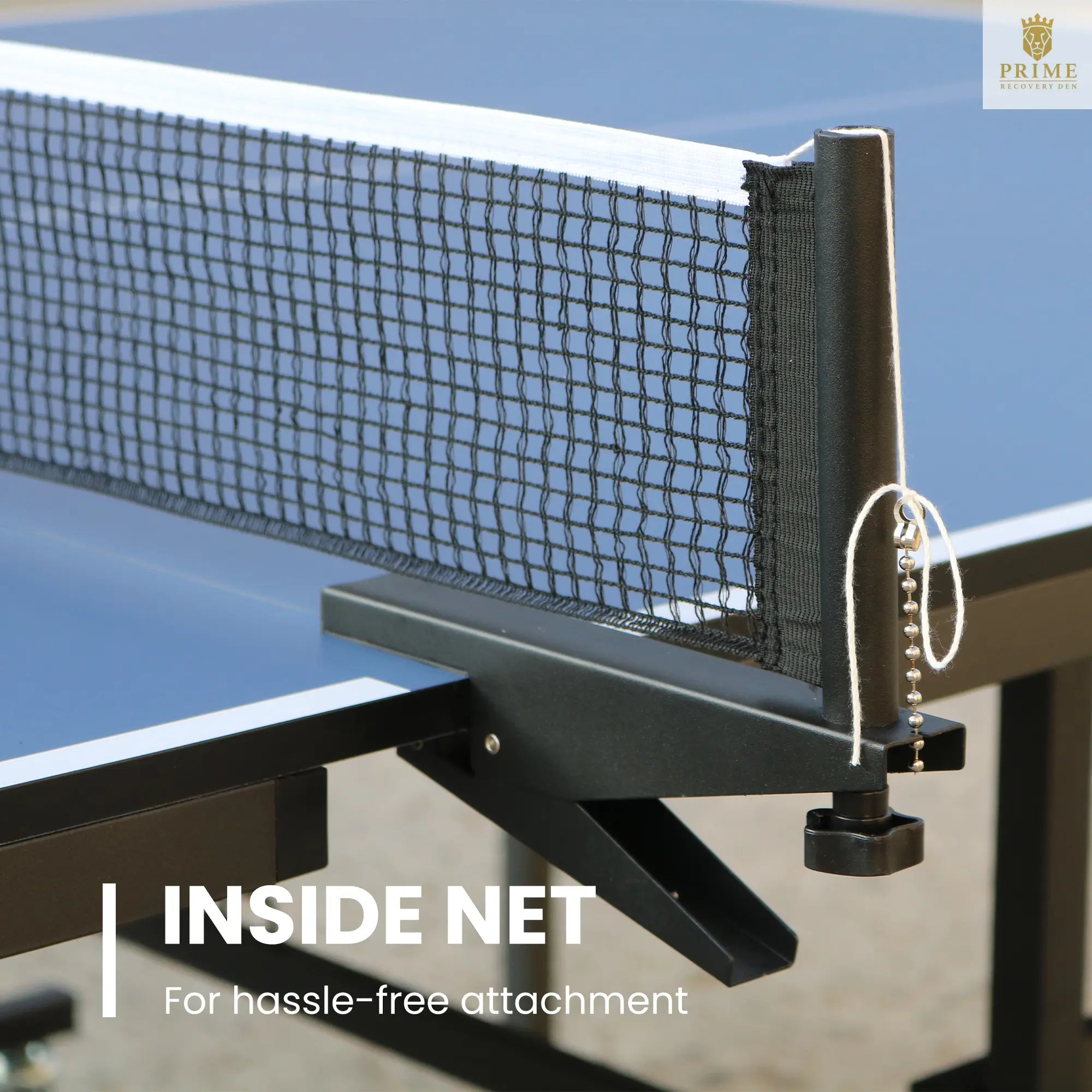 15mm Professional Ping Pong Table – Foldable, Net & Rackets Included