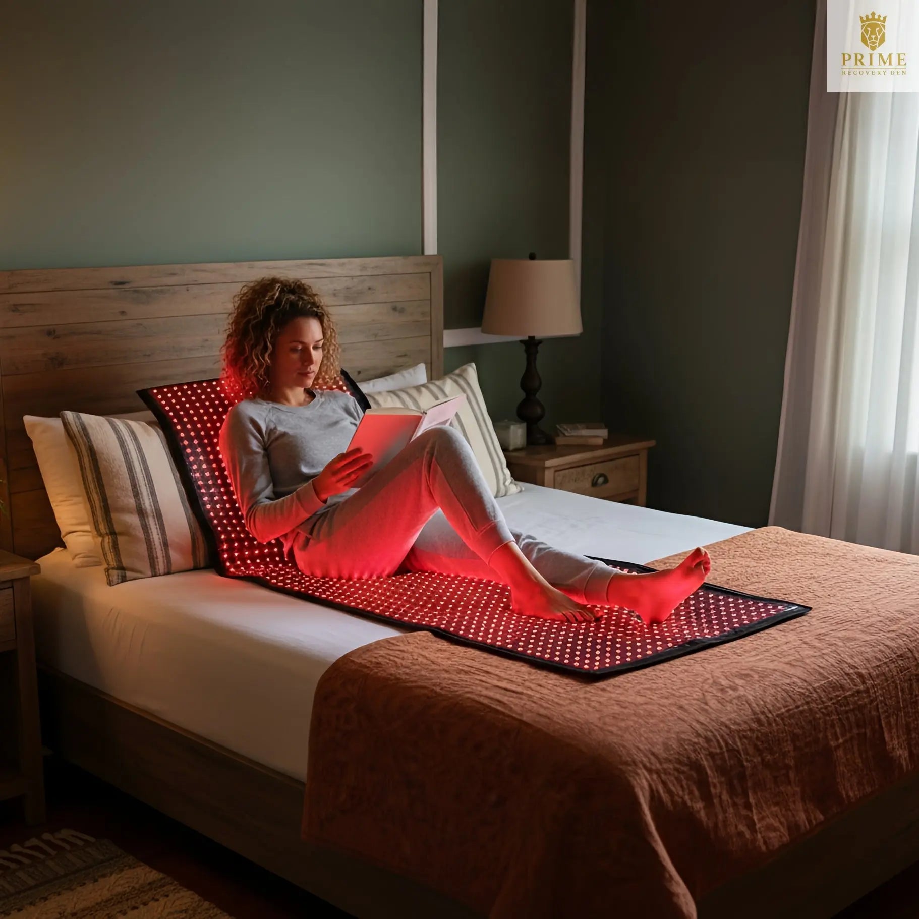 EnergyLounger Blanket – Full-Body Red & Infrared Light Therapy Blanket + FREE Travel carry case
