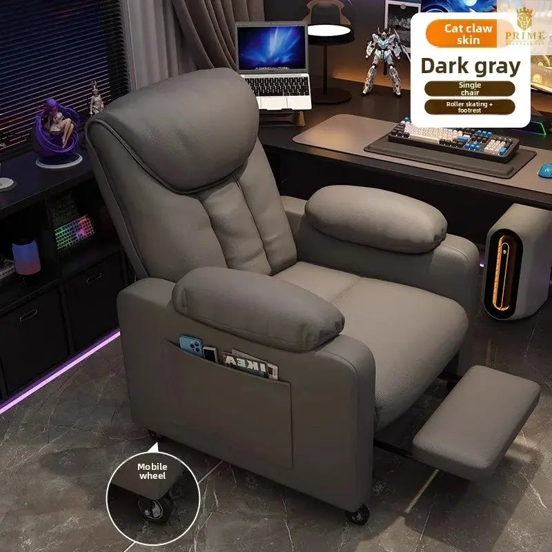 E-Sports Gaming Sofa Chair – Single Leisure Lounge Chair for Game Room