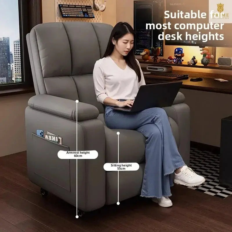 E-Sports Gaming Sofa Chair – Single Leisure Lounge Chair for Game Room