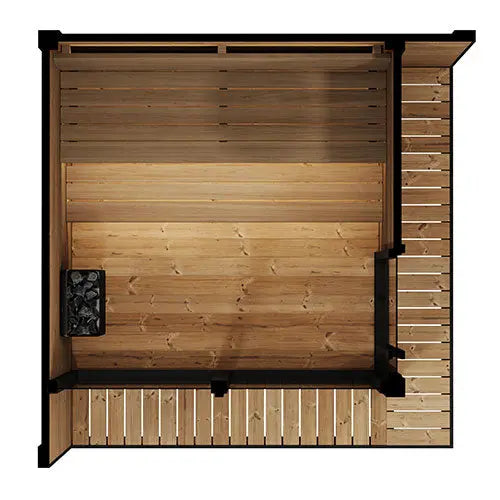 SaunaLife GL6 Outdoor Sauna Kit The Sauna Solution LLC