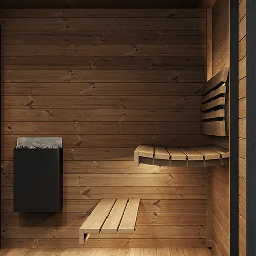 SaunaLife GL6 Outdoor Sauna Kit The Sauna Solution LLC