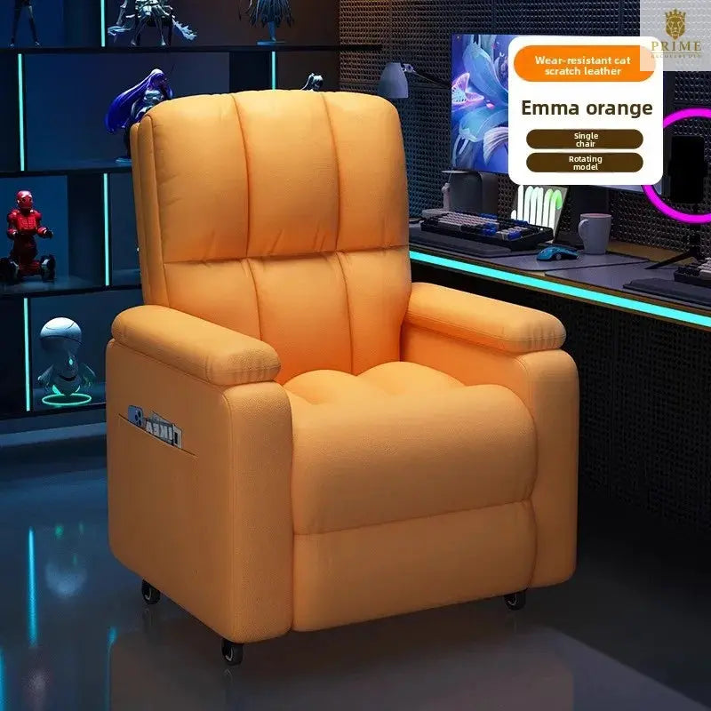 E-Sports Gaming Sofa Chair – Single Leisure Lounge Chair for Game Room