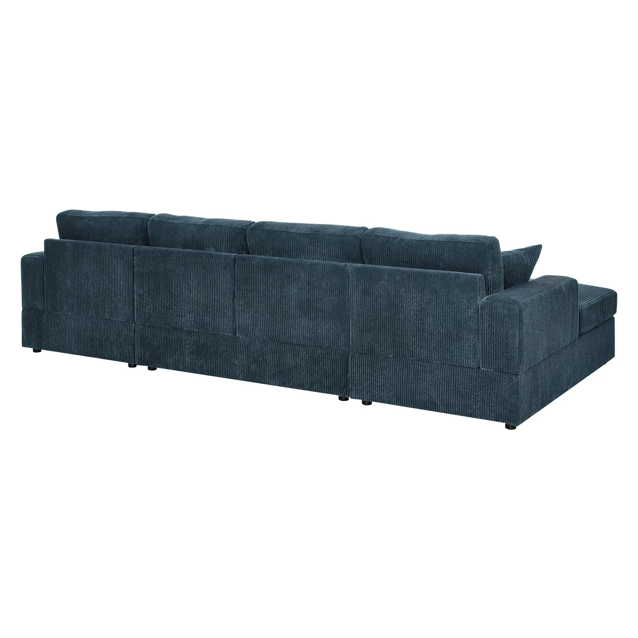 3 Piece Double Chaise Sectional Sofa Unique Piece Furniture