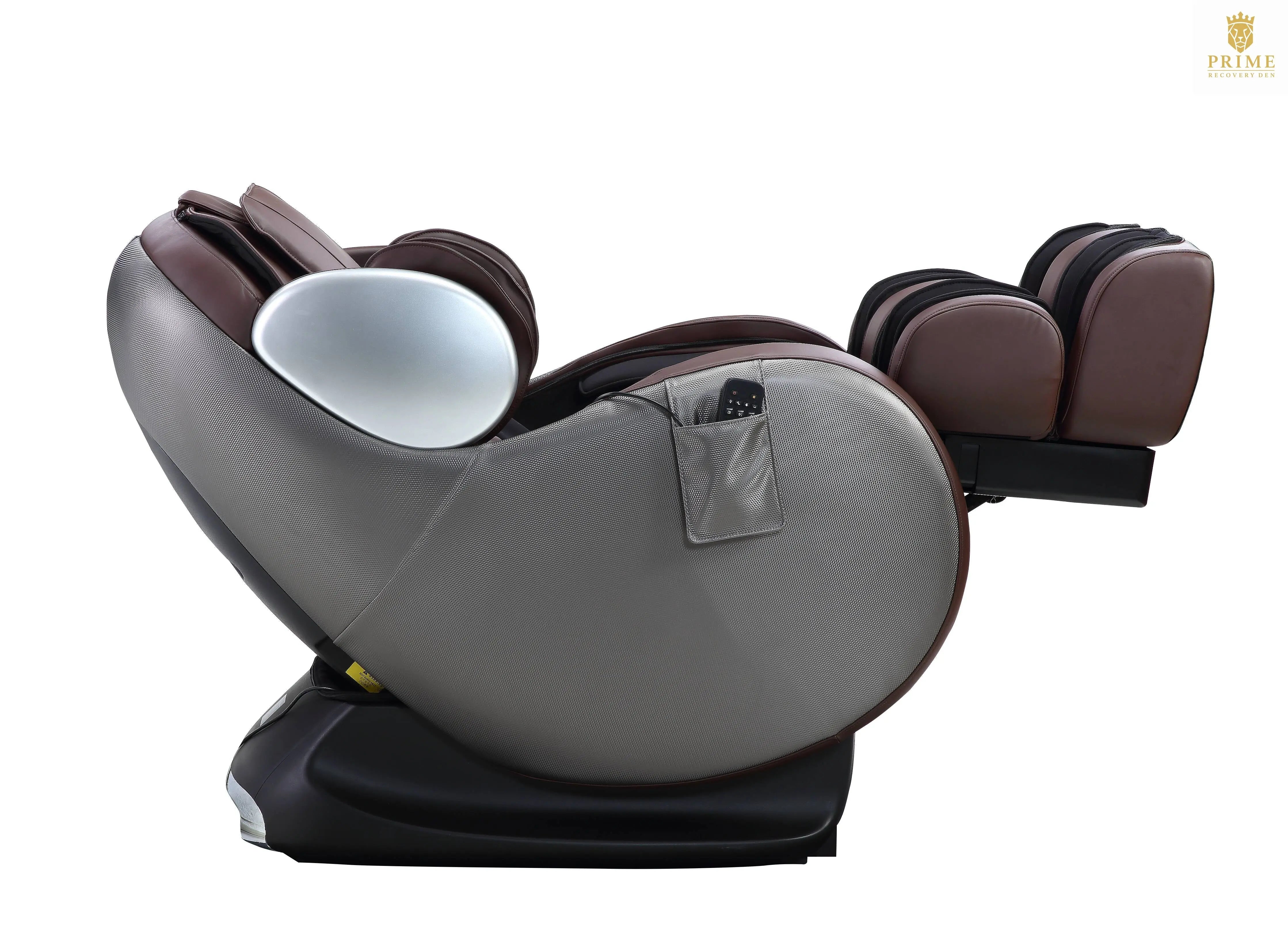 Pacari Chocolate Synthetic Leather Power 2D Massage Chair