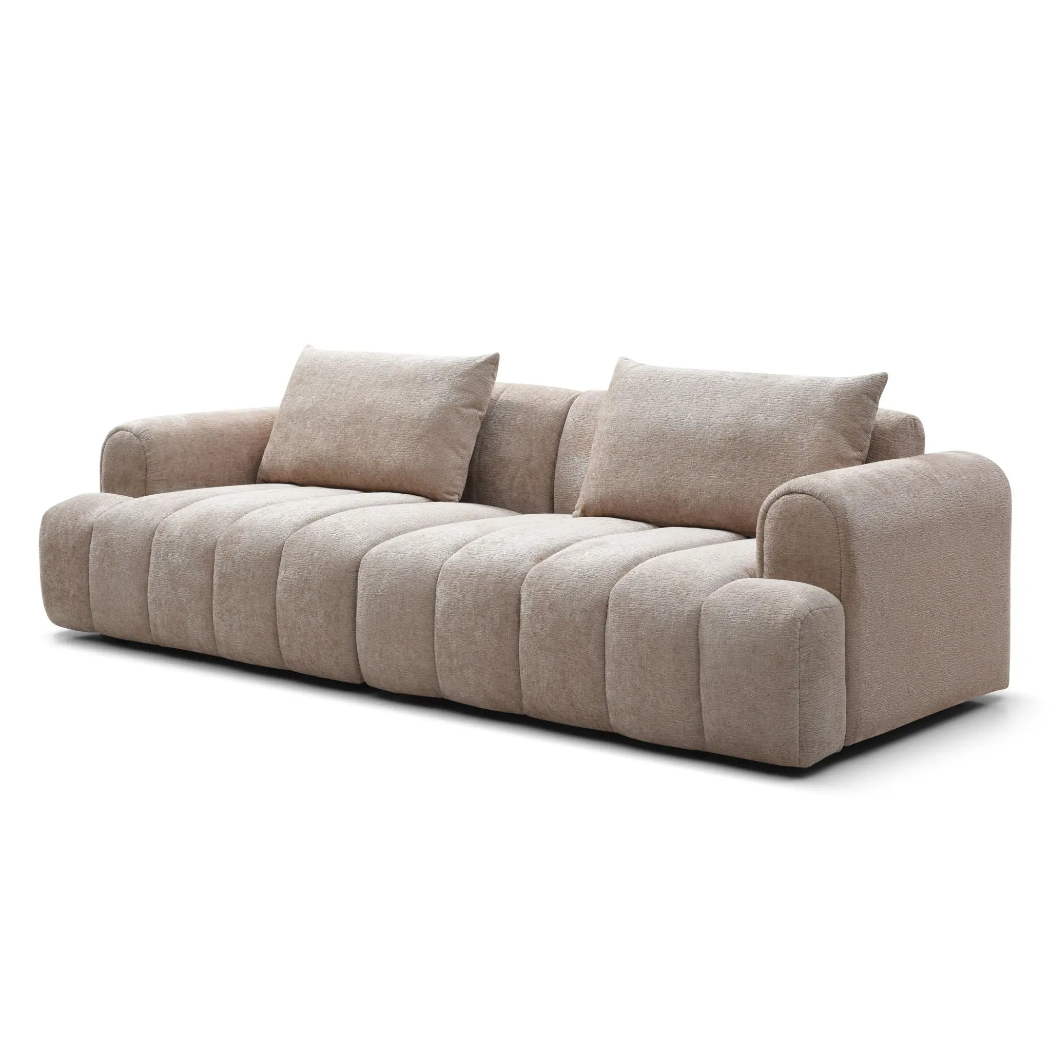 4 Seater Sectional Sofa For Living Room Spaces - Camel Unique Piece Furniture