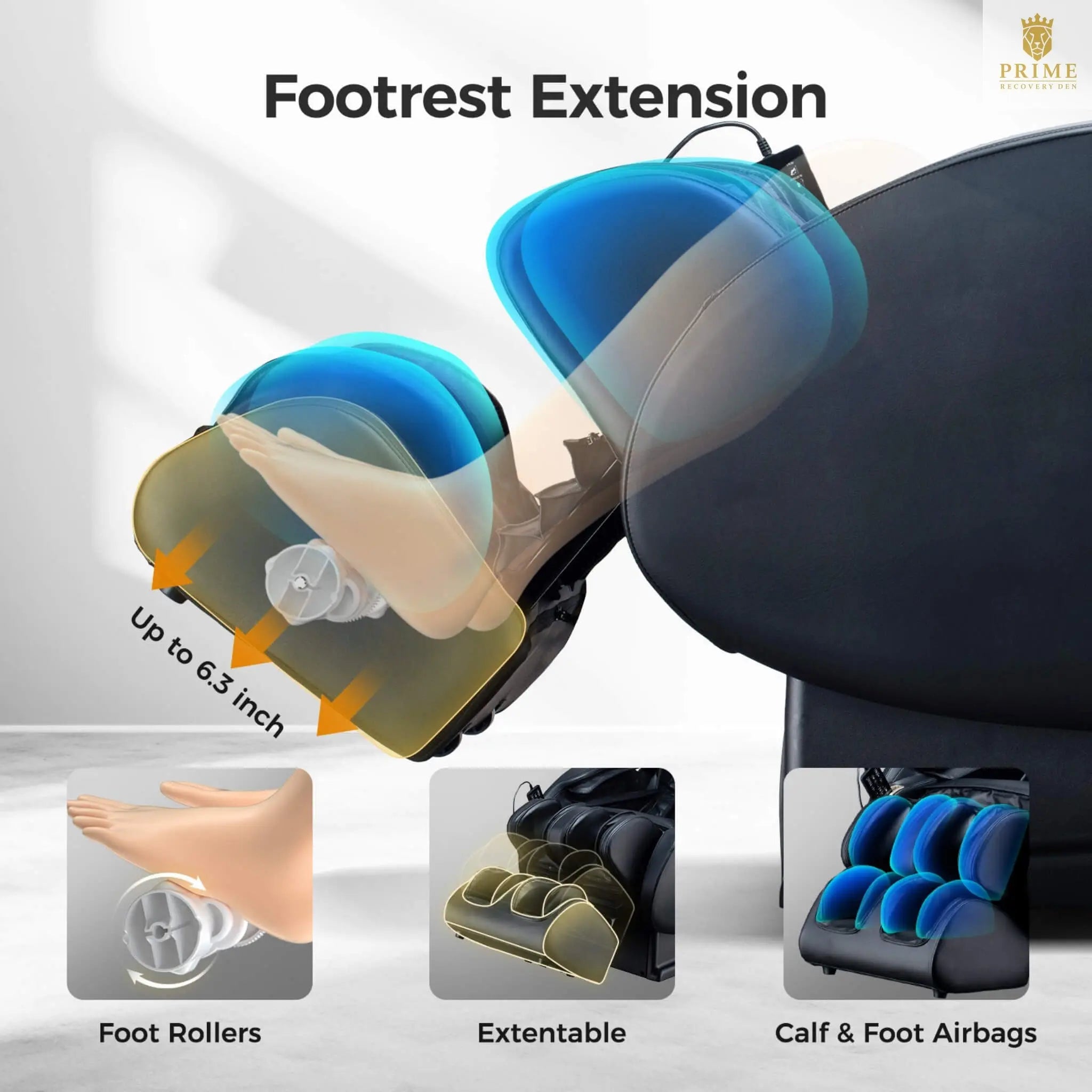 Bosscare Full Body 3D Zero Gravity Shiatsu Recliner Massage Chair With App (SAK32840) SAKSBY WHOLESALE