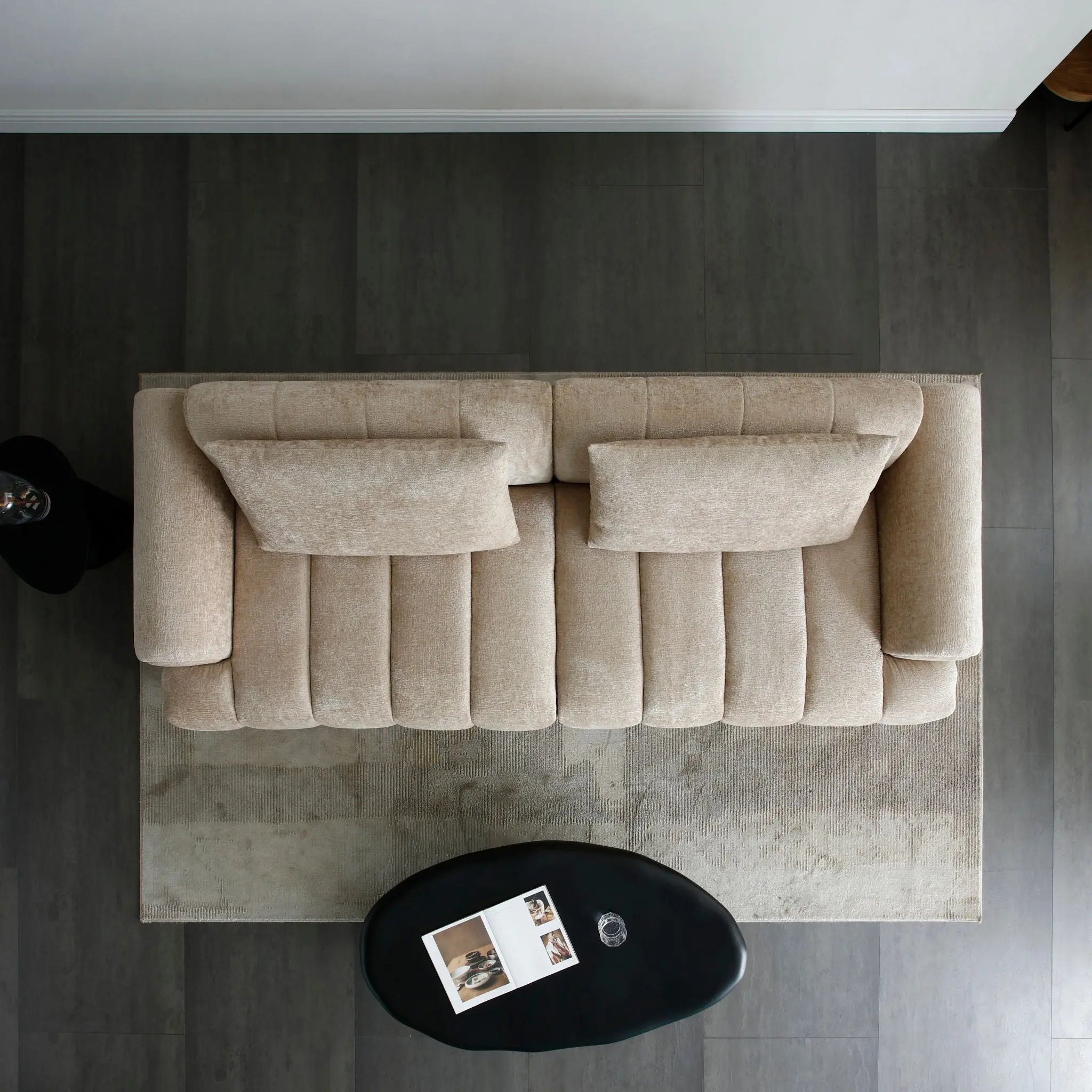 4 Seater Sectional Sofa For Living Room Spaces - Camel Unique Piece Furniture