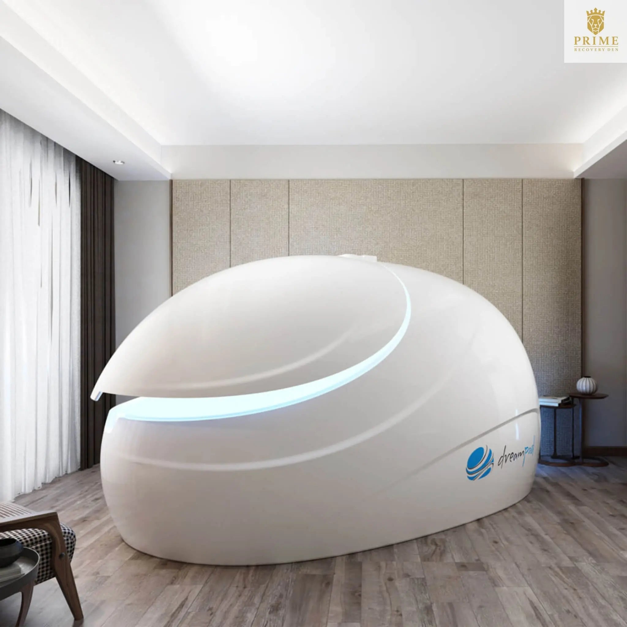 Dreampod Sport Commercial Home Flotation Sensory Isolation Tank Pod Spa [DPFP205WPE] (SAK25948) SAKSBY WHOLESALE