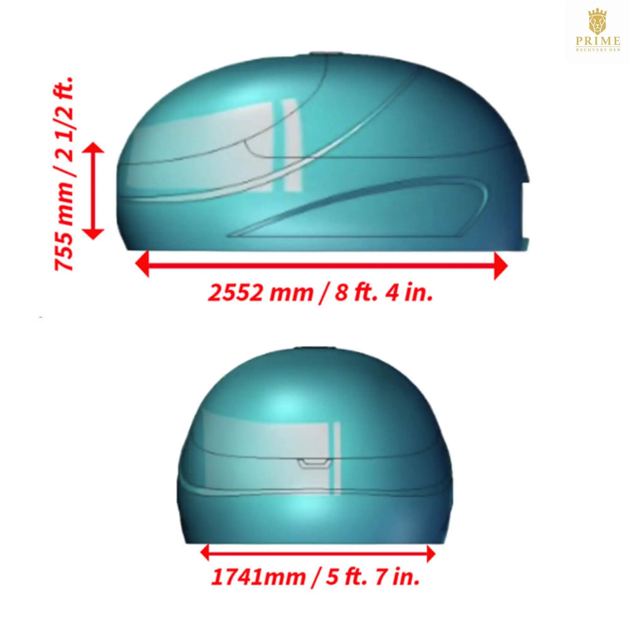 Dreampod V2 Commercial Home Flotation Sensory Isolation Tank Pod Spa [DPFP201WPE] (SAK93817) SAKSBY WHOLESALE