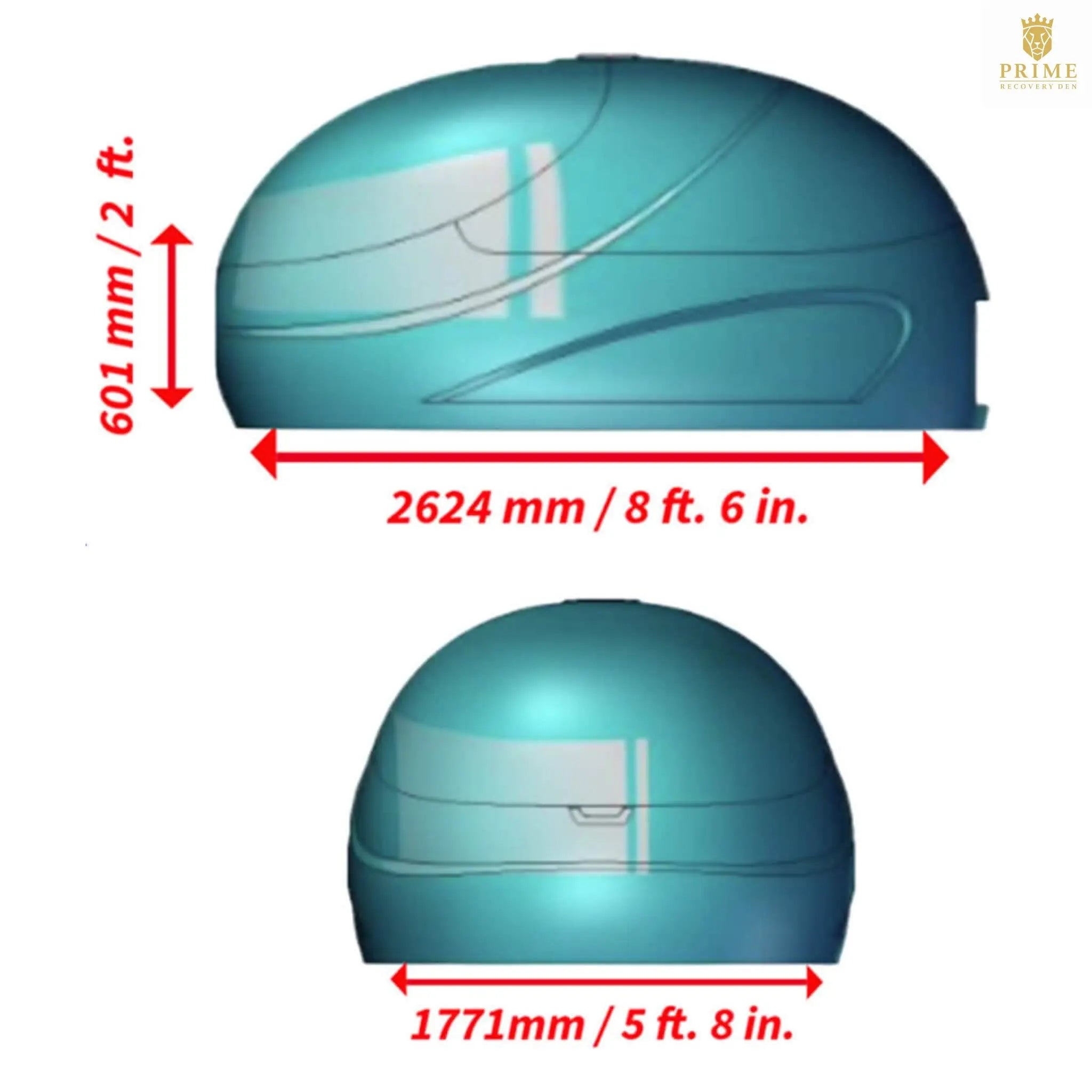 Dreampod Vmax Commercial Home Flotation Sensory Isolation Tank Pod Spa [DPFP202WPE] (SAK95142) SAKSBY WHOLESALE