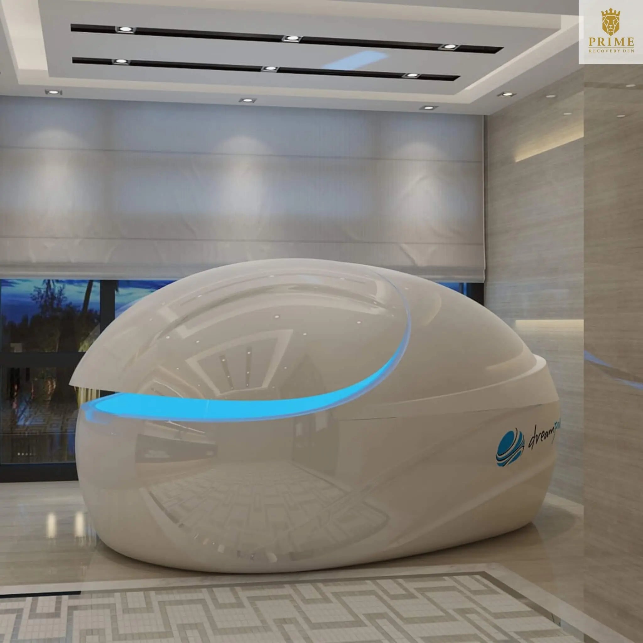 Dreampod Vmax Commercial Home Flotation Sensory Isolation Tank Pod Spa [DPFP202WPE] (SAK95142) SAKSBY WHOLESALE