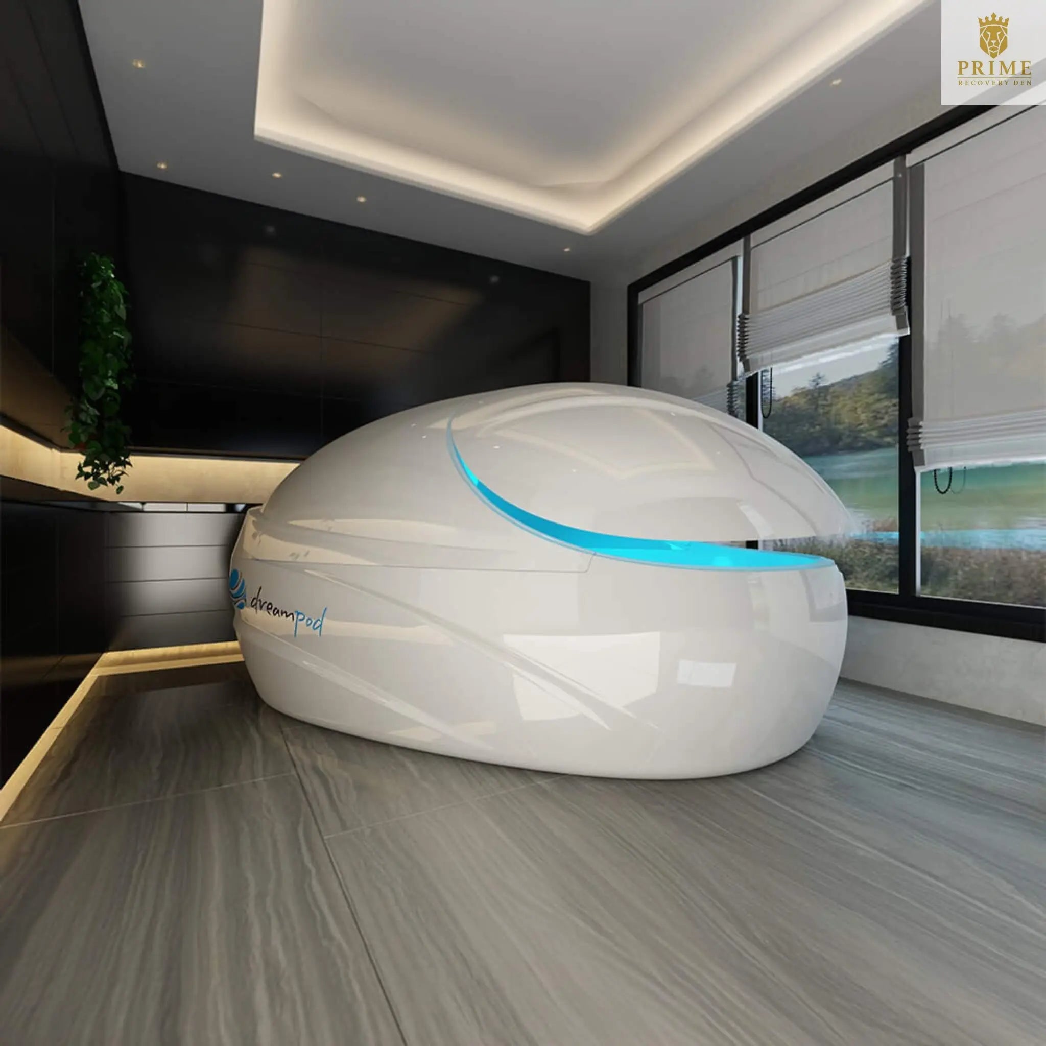 Dreampod Vmax Commercial Home Flotation Sensory Isolation Tank Pod Spa [DPFP202WPE] (SAK95142) SAKSBY WHOLESALE