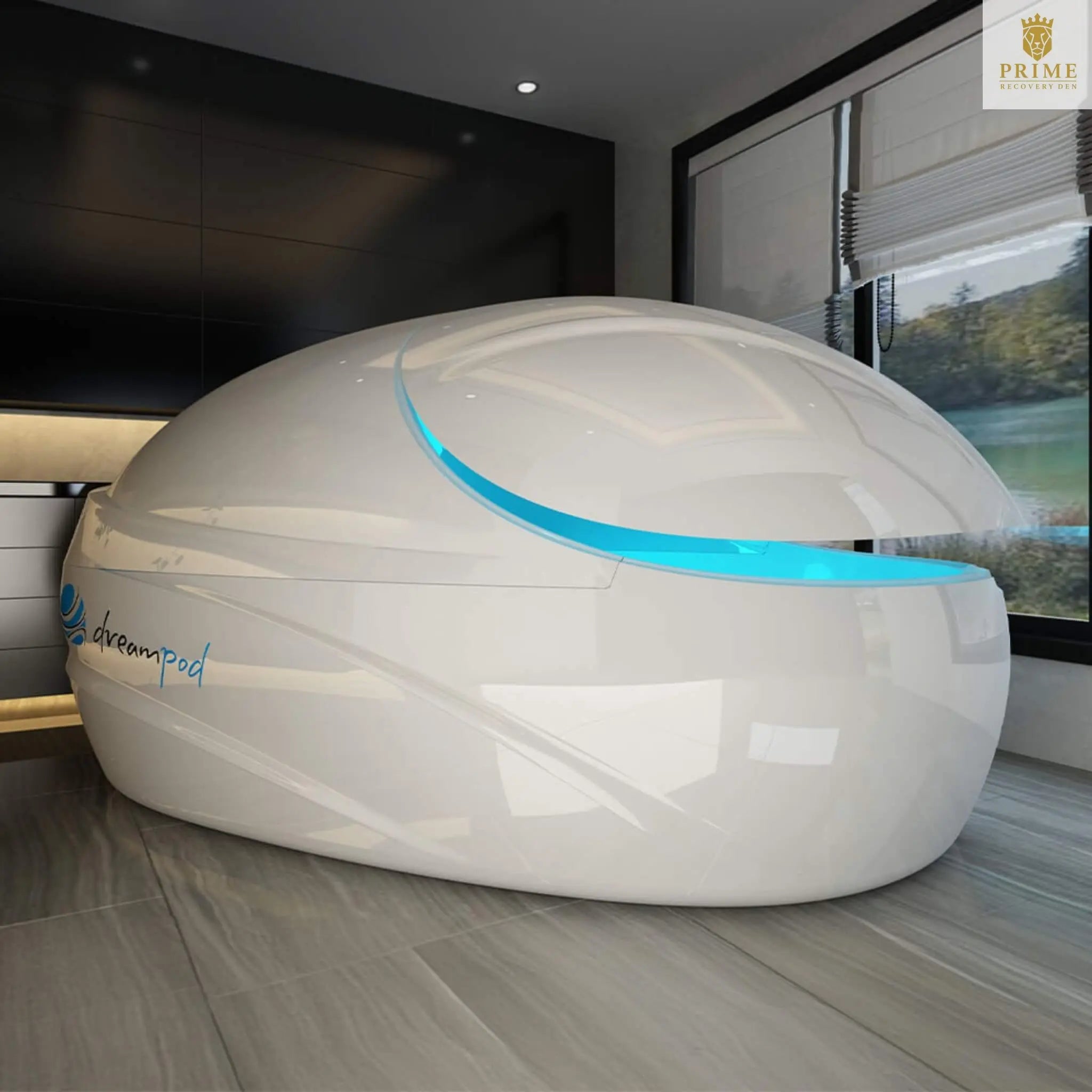 Dreampod Vmax Commercial Home Flotation Sensory Isolation Tank Pod Spa [DPFP202WPE] (SAK95142) SAKSBY WHOLESALE