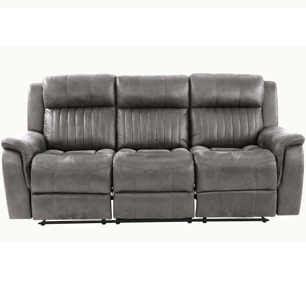 Contemporary Living Room Set, Horizontal And Vertical Tufting