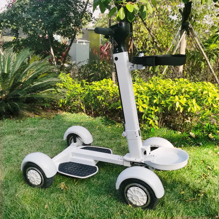 Four Wheel Electric Golf Folding Scooter - Prime Recovery Den