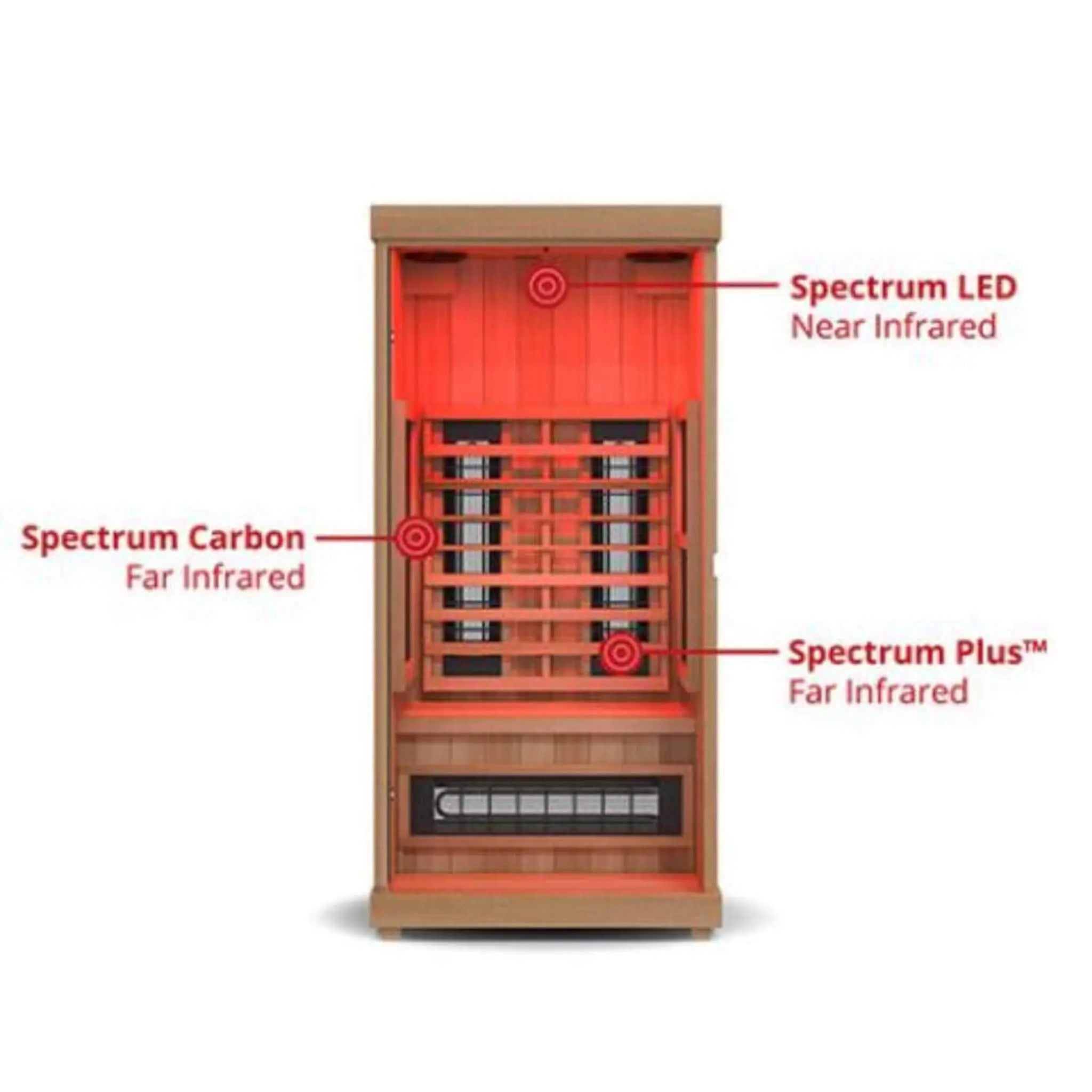 Finnmark FD-1 Full Spectrum 1-Person Home Infrared Sauna With Bluetooth Audio [FD-KN001] (SAK18374) SAKSBY WHOLESALE