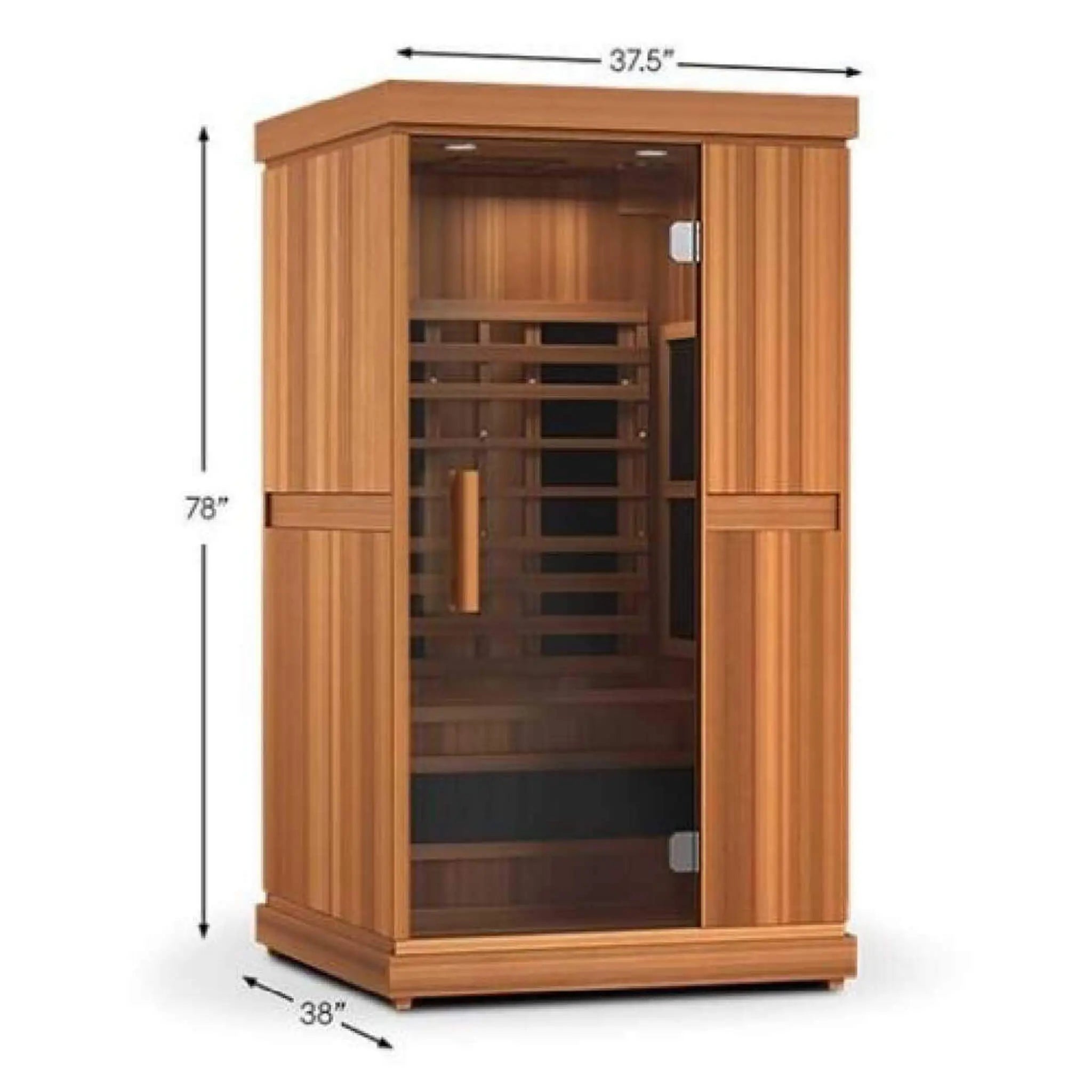 Finnmark FD-1 Full Spectrum 1-Person Home Infrared Sauna With Bluetooth Audio [FD-KN001] (SAK18374) SAKSBY WHOLESALE