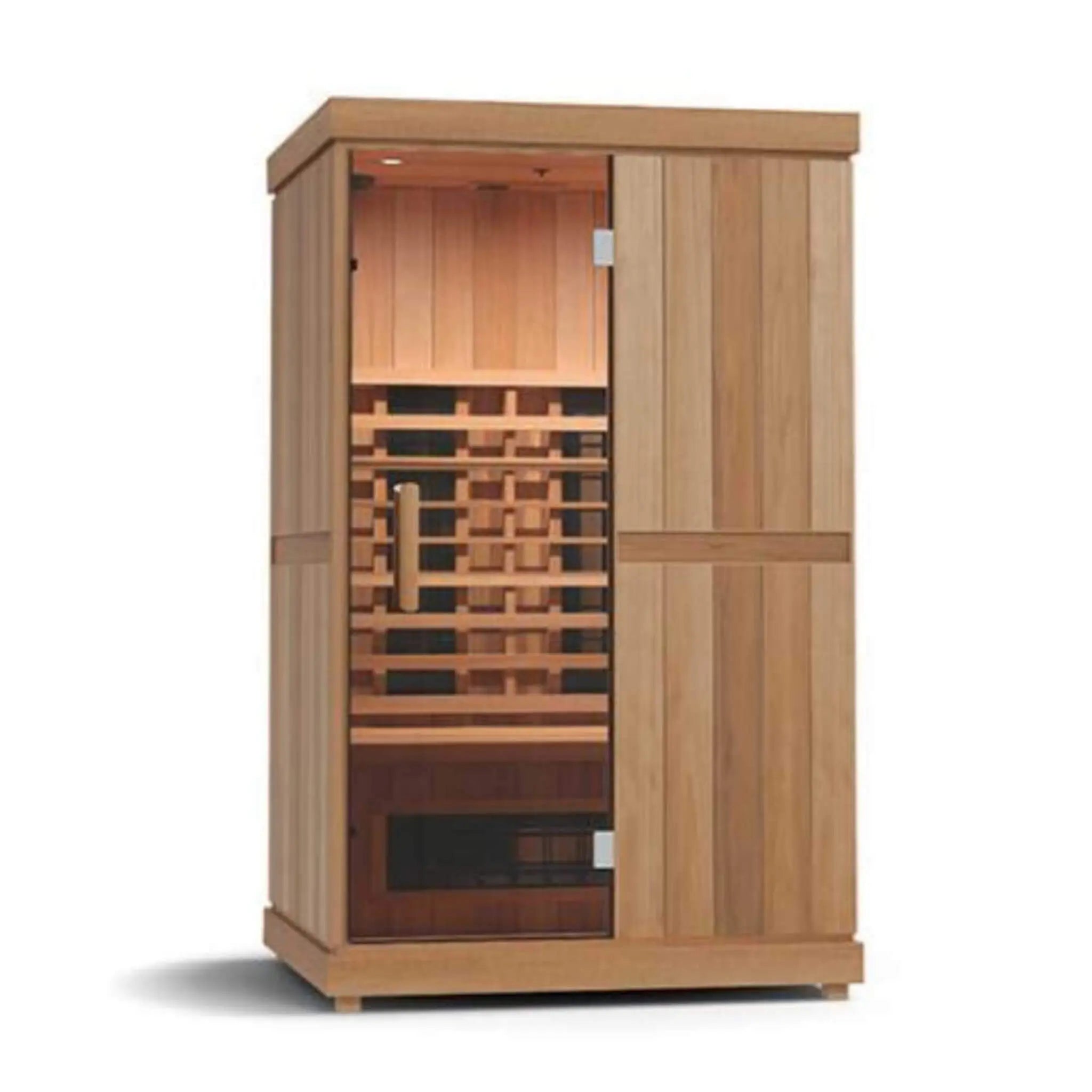 Finnmark FD-2 Full-Spectrum 2-Person Home Infrared Sauna With Built-In LCD Touchscreen Controller [FD-KN002] (SAK94731) SAKSBY WHOLESALE