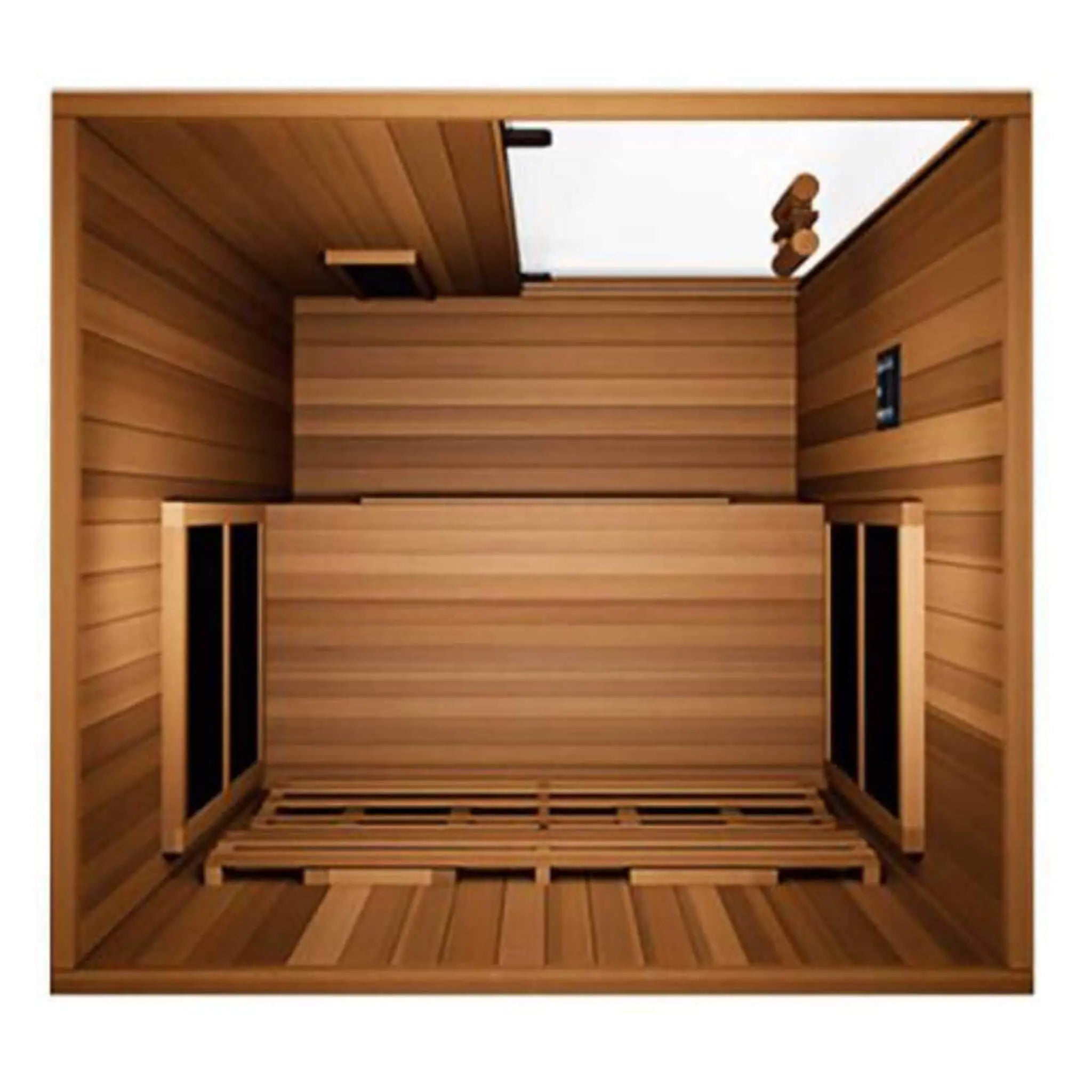 Finnmark FD-2 Full-Spectrum 2-Person Home Infrared Sauna With Built-In LCD Touchscreen Controller [FD-KN002] (SAK94731) SAKSBY WHOLESALE