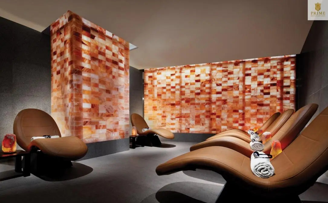 Himalayan Salt Room 16' x  16' Surface Area - 256 Sq feet Black Tai Salt Co.