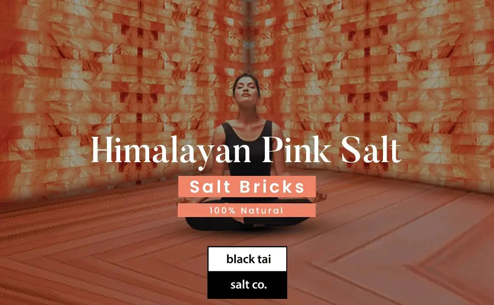Himalayan Salt Room 4' x 4' - 16 Sq Ft Black Tai Salt Co.