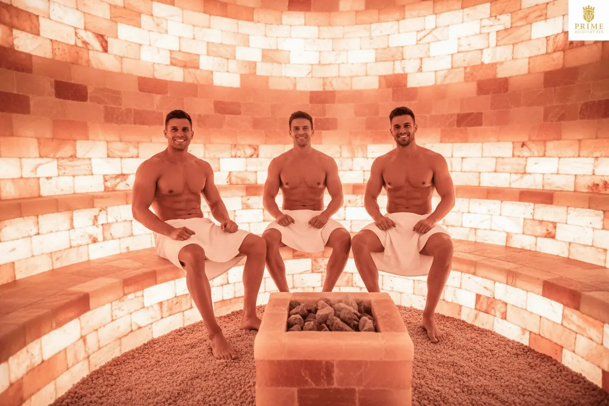 Himalayan Salt Sauna 8' x  4' Surface Area - 35 Sq feet Black Tai Salt Co.