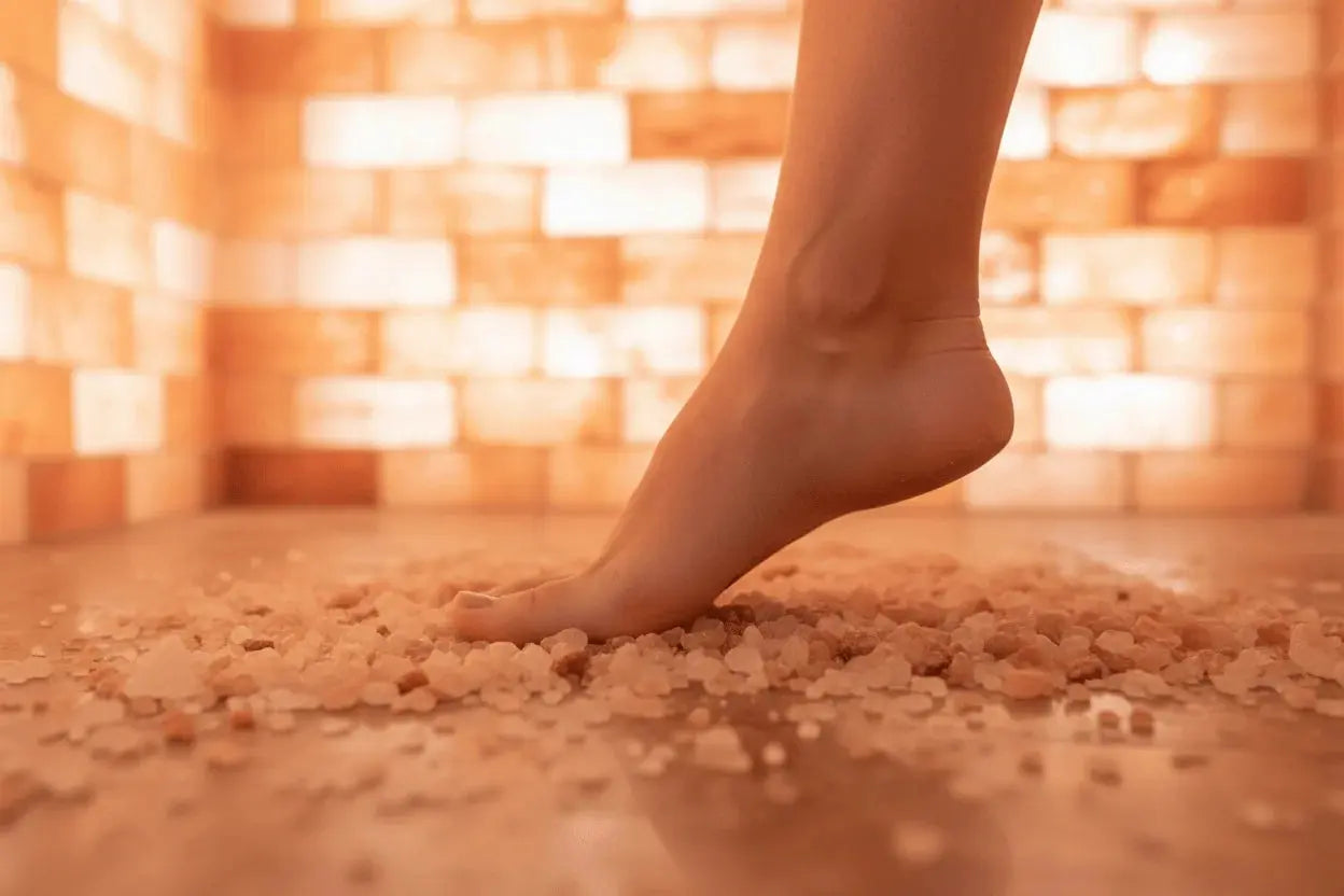 Himalayan Salt Sauna 8' x 4' – 35 Sq Ft Black Tai Salt Co.