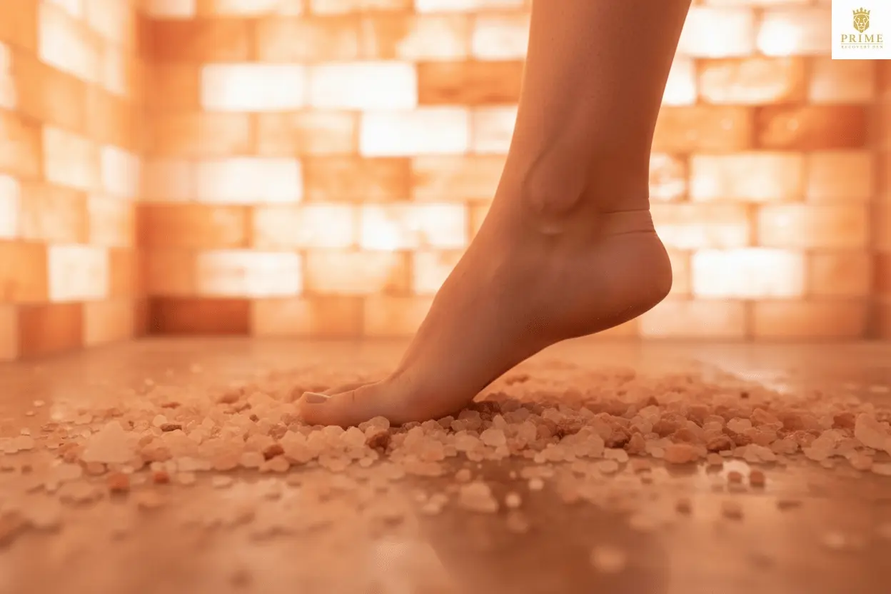 Himalayan Salt Room 8' x 8' Surface Area - 64 Sq feet Black Tai Salt Co.