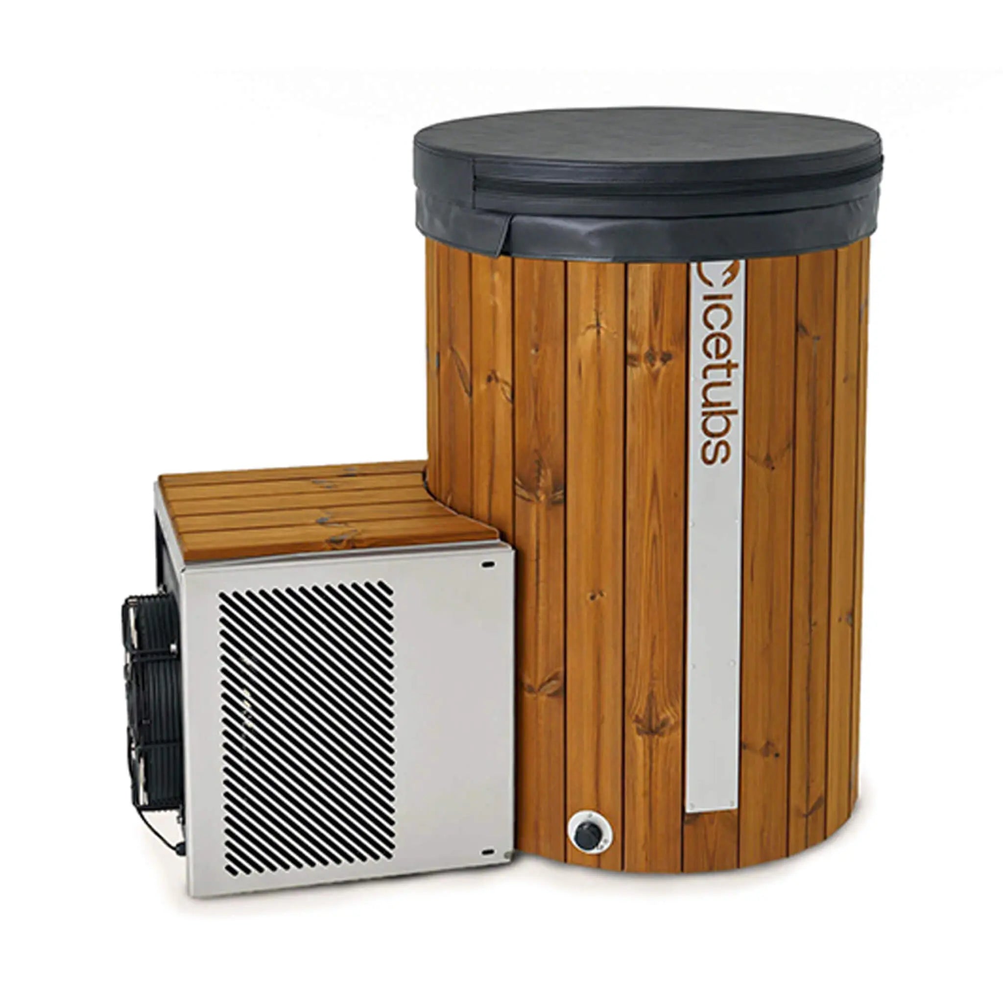 Icetubs IceBarrel Thermowood And Fiberglass Cold Plunge Immersion Tub (SAK68129) SAKSBY WHOLESALE