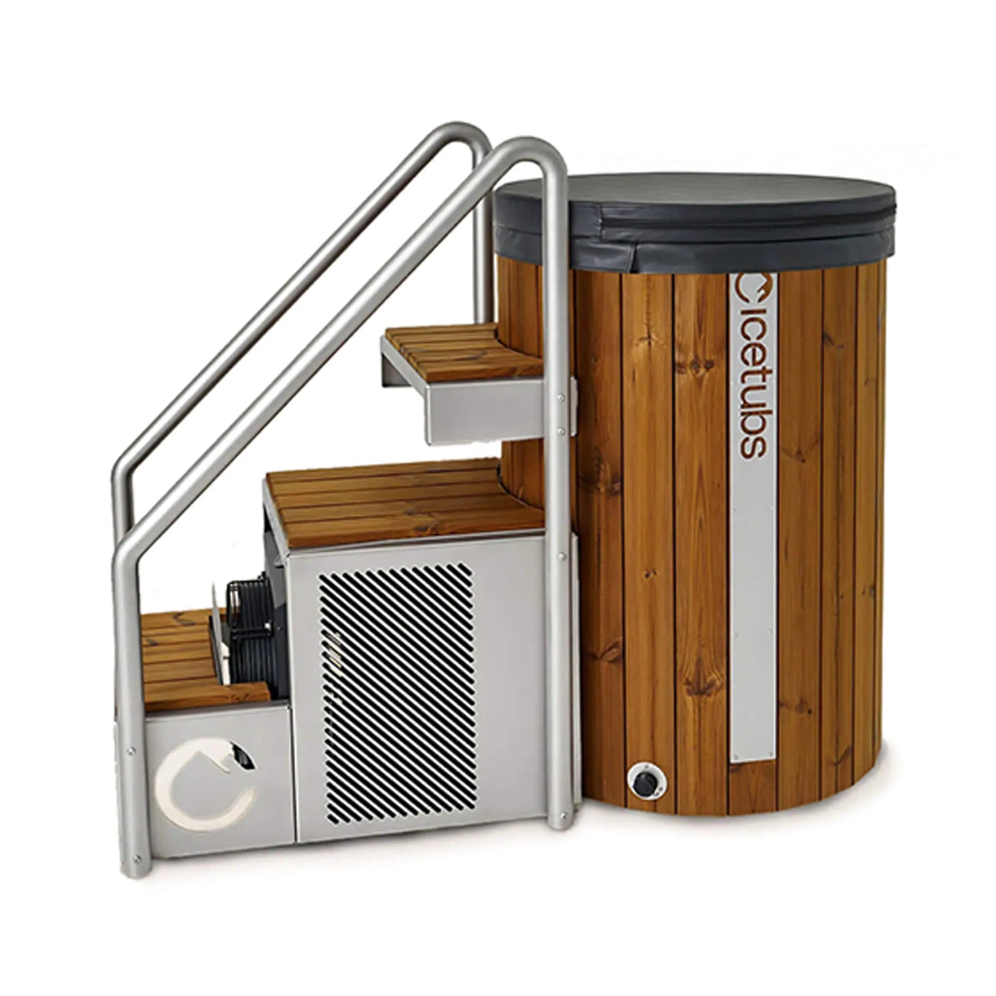 Icetubs IceBarrel Thermowood And Fiberglass Cold Plunge Immersion Tub (SAK68129) SAKSBY WHOLESALE