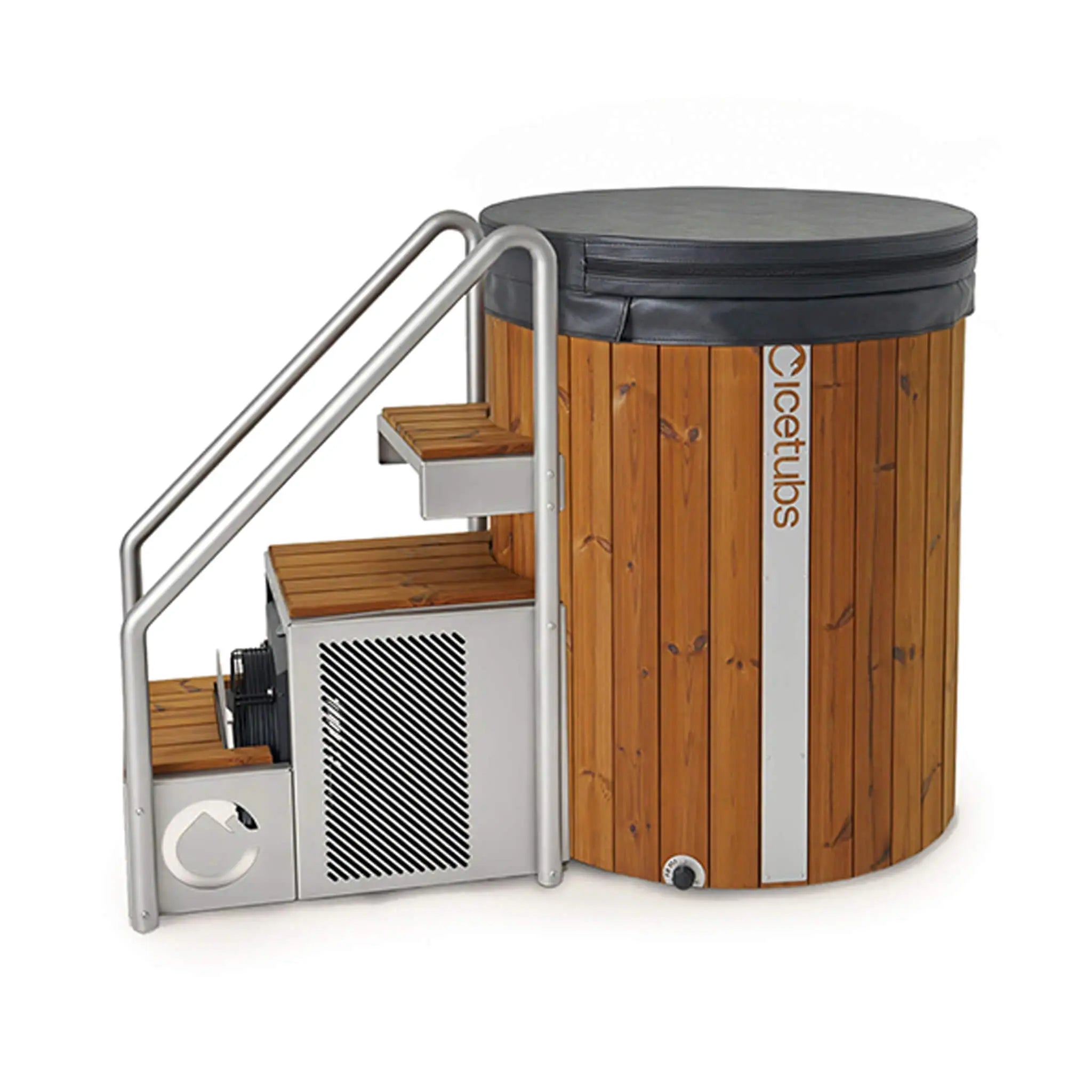 Icetubs IceBarrel XL Thermowood And Fiberglass Cold Plunge Immersion Tub (SAK35418) SAKSBY WHOLESALE