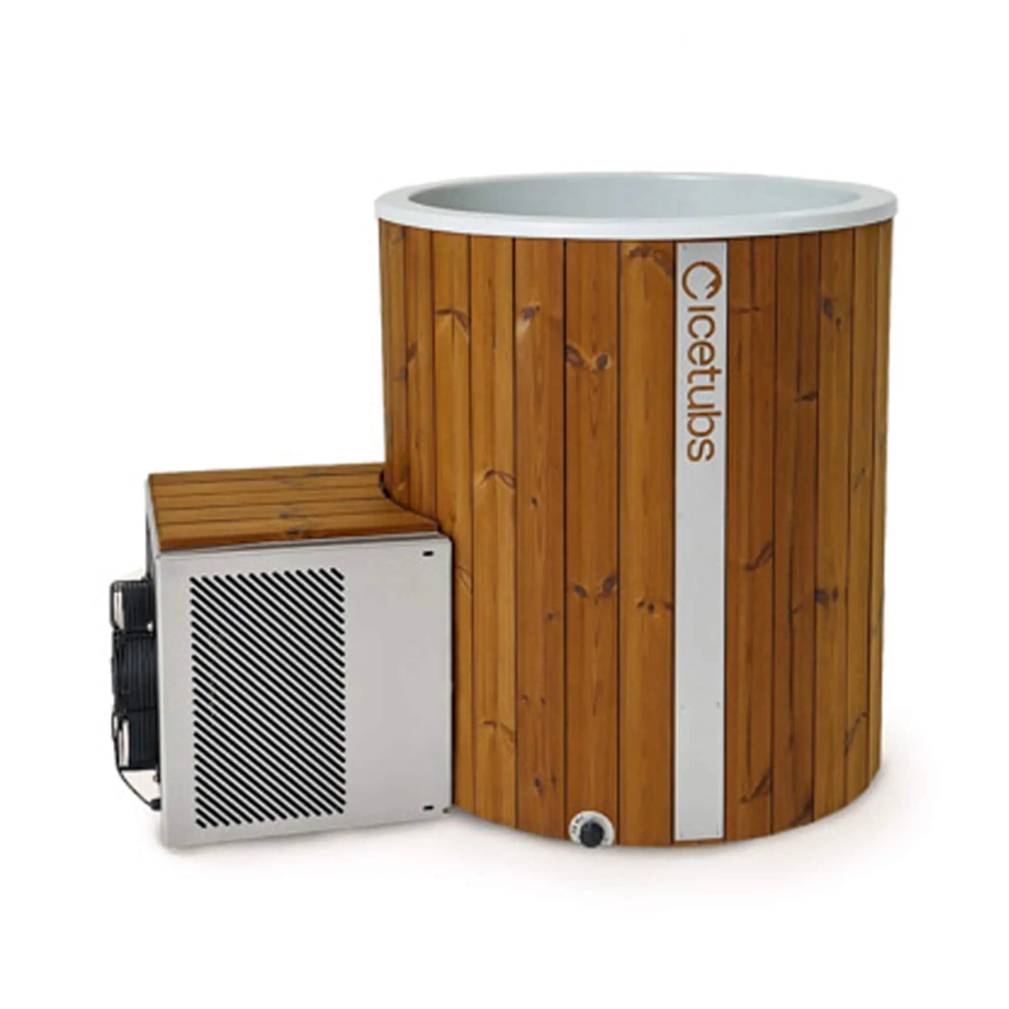 Icetubs IceBarrel XL Thermowood And Fiberglass Cold Plunge Immersion Tub (SAK35418) SAKSBY WHOLESALE