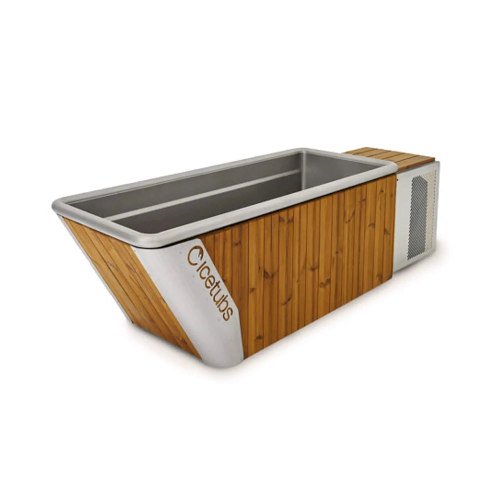 Icetubs IceBath Thermowood And Stainless Steel Cold Therapy Immersion Bath (SAK94720) SAKSBY WHOLESALE