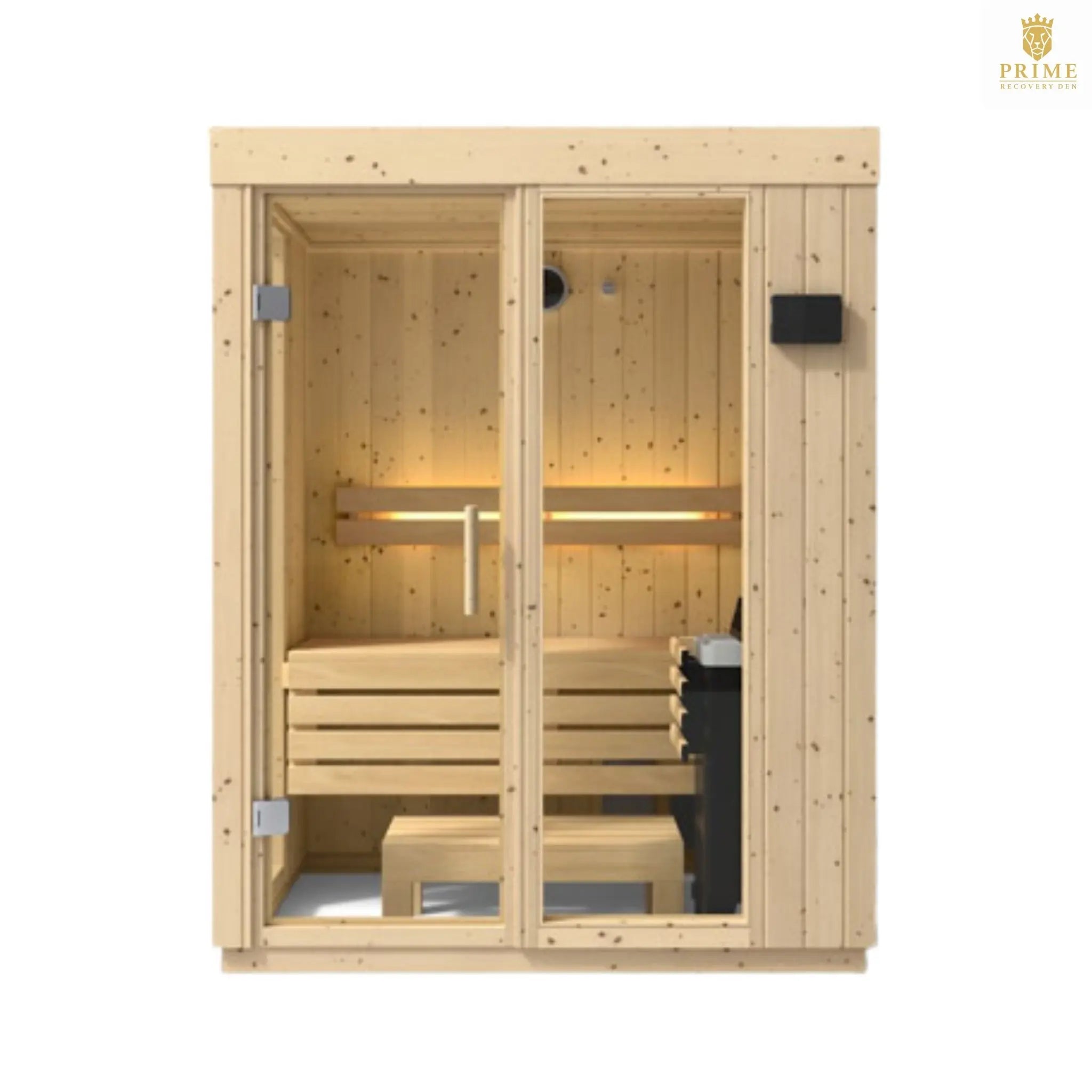 Kohler C1 Luxury Indoor Scandinavian Spruce Home Sauna Kit (SAK60418) SAKSBY WHOLESALE