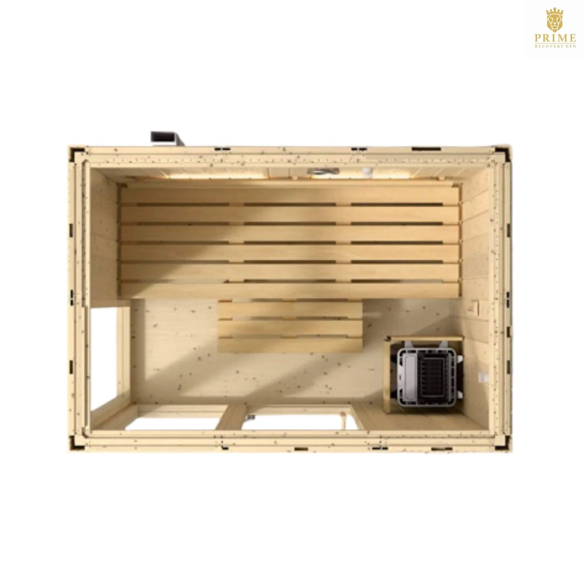 Kohler C1 Luxury Indoor Scandinavian Spruce Home Sauna Kit (SAK60418) SAKSBY WHOLESALE