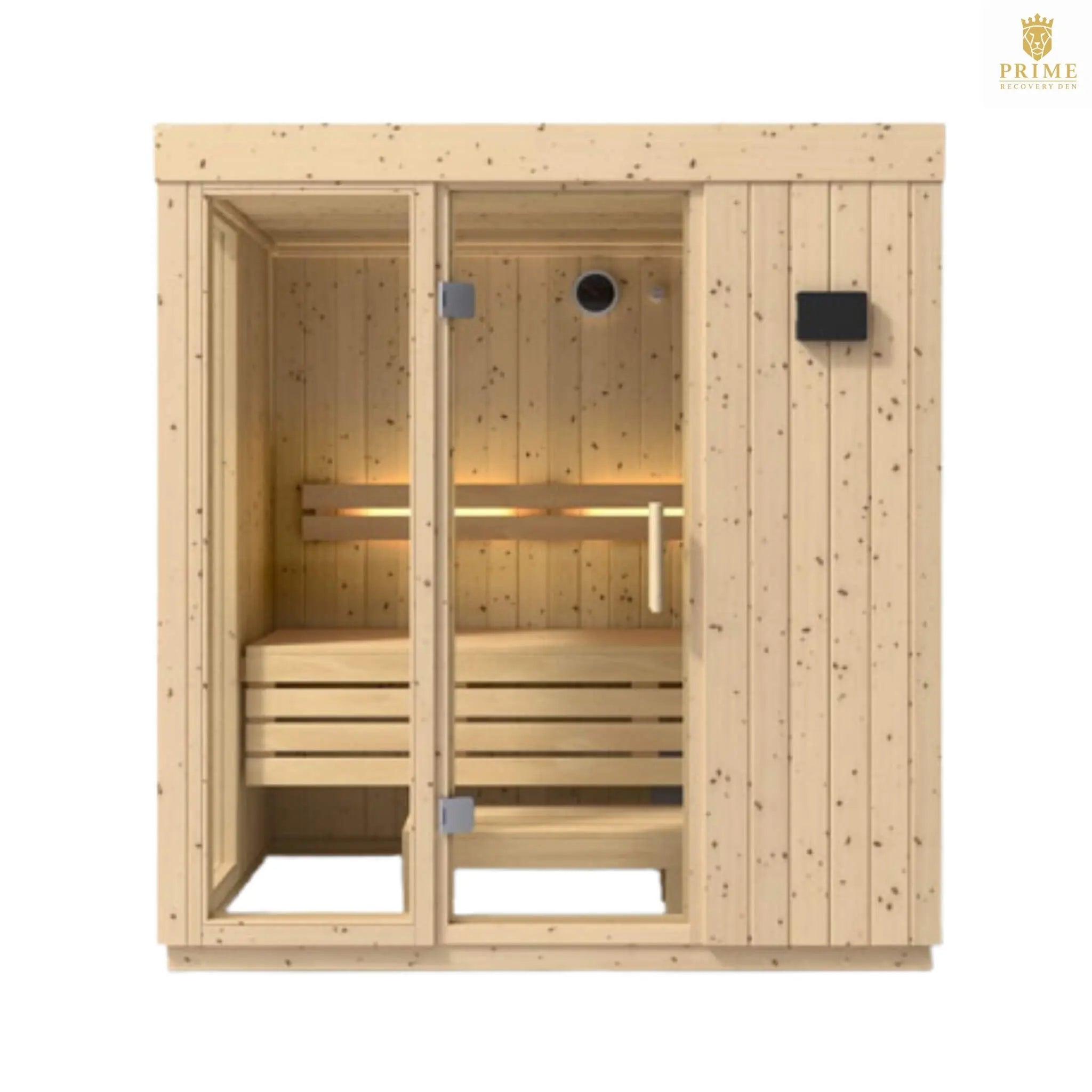 Kohler C1 Luxury Indoor Scandinavian Spruce Home Sauna Kit (SAK60418) SAKSBY WHOLESALE