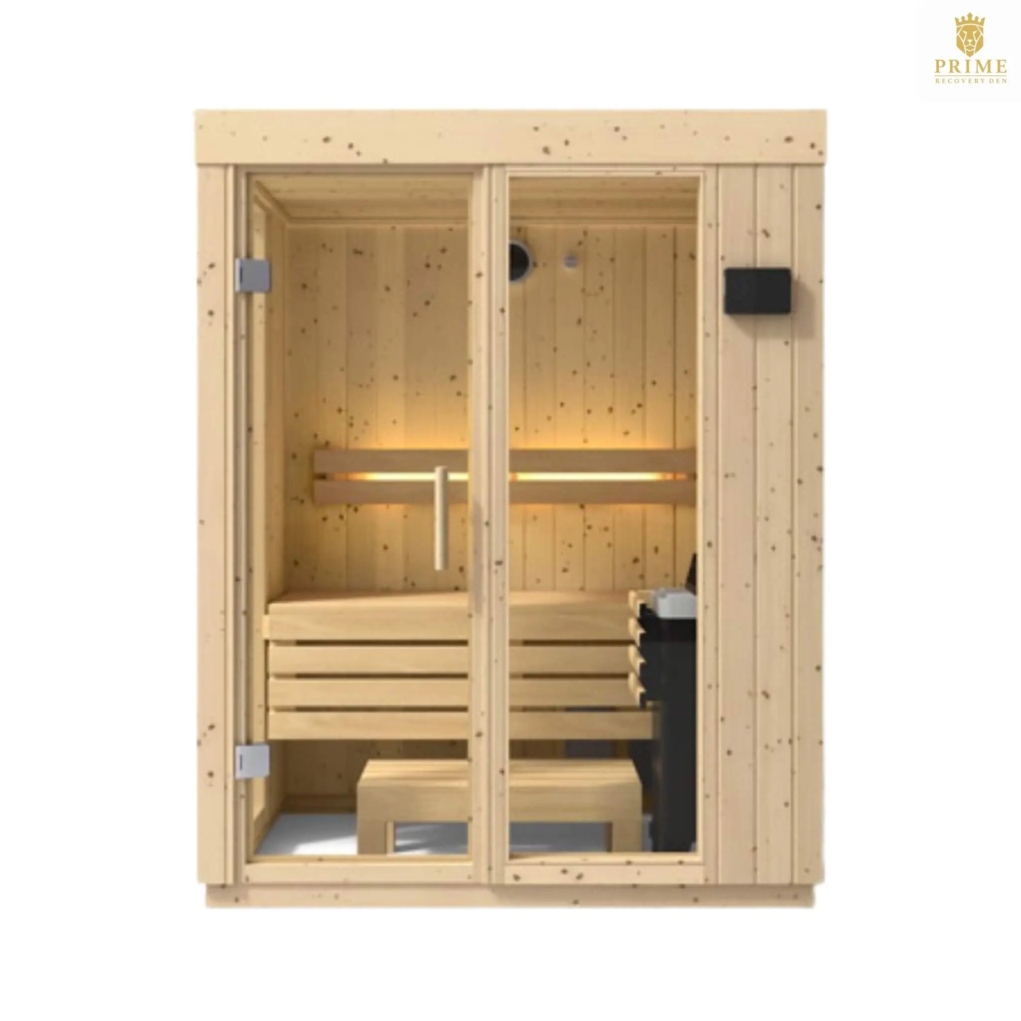 Kohler C1 Luxury Indoor Scandinavian Spruce Home Sauna Kit (SAK60418) SAKSBY WHOLESALE