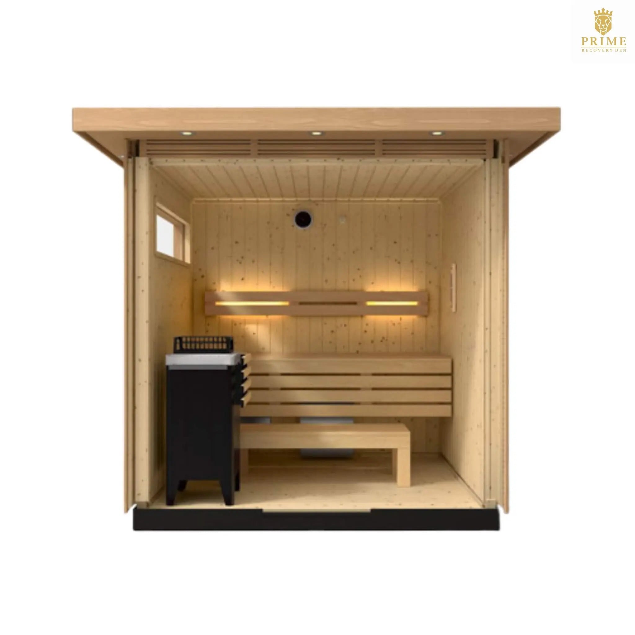 Kohler C2 Outdoor Douglas Fir Scandinavian Spruce Sauna Kit (SAK25973) SAKSBY WHOLESALE